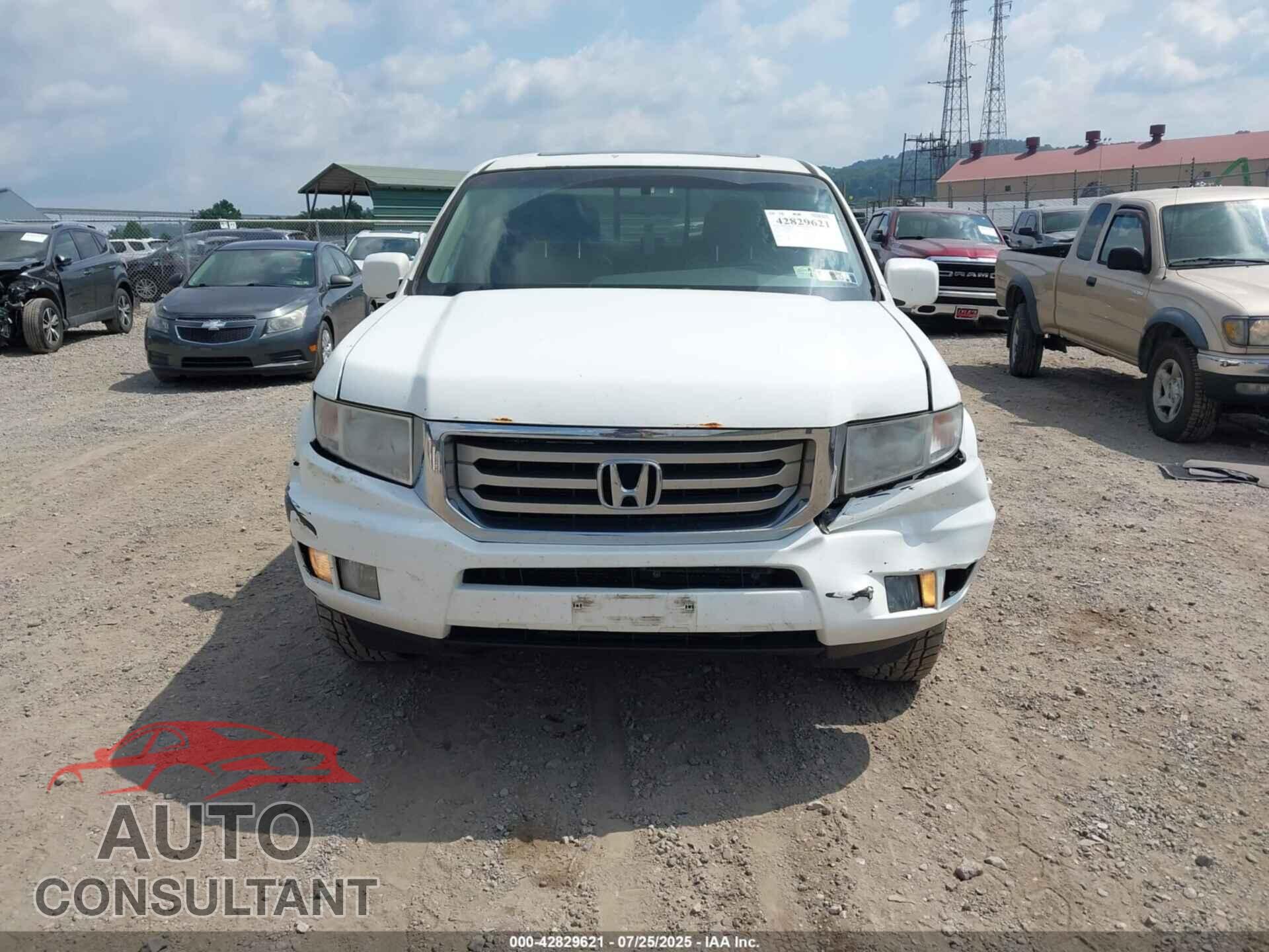 HONDA RIDGELINE 2012 - 5FPYK1F52CB458531
