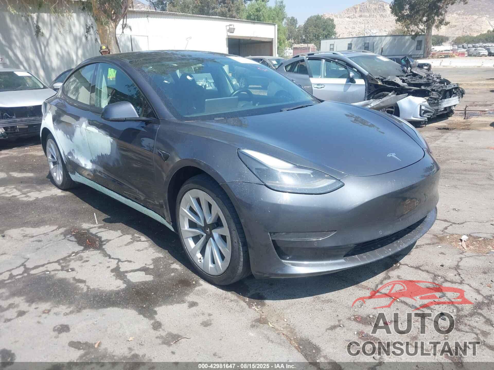TESLA MODEL 3 2022 - 5YJ3E1EA9NF231025