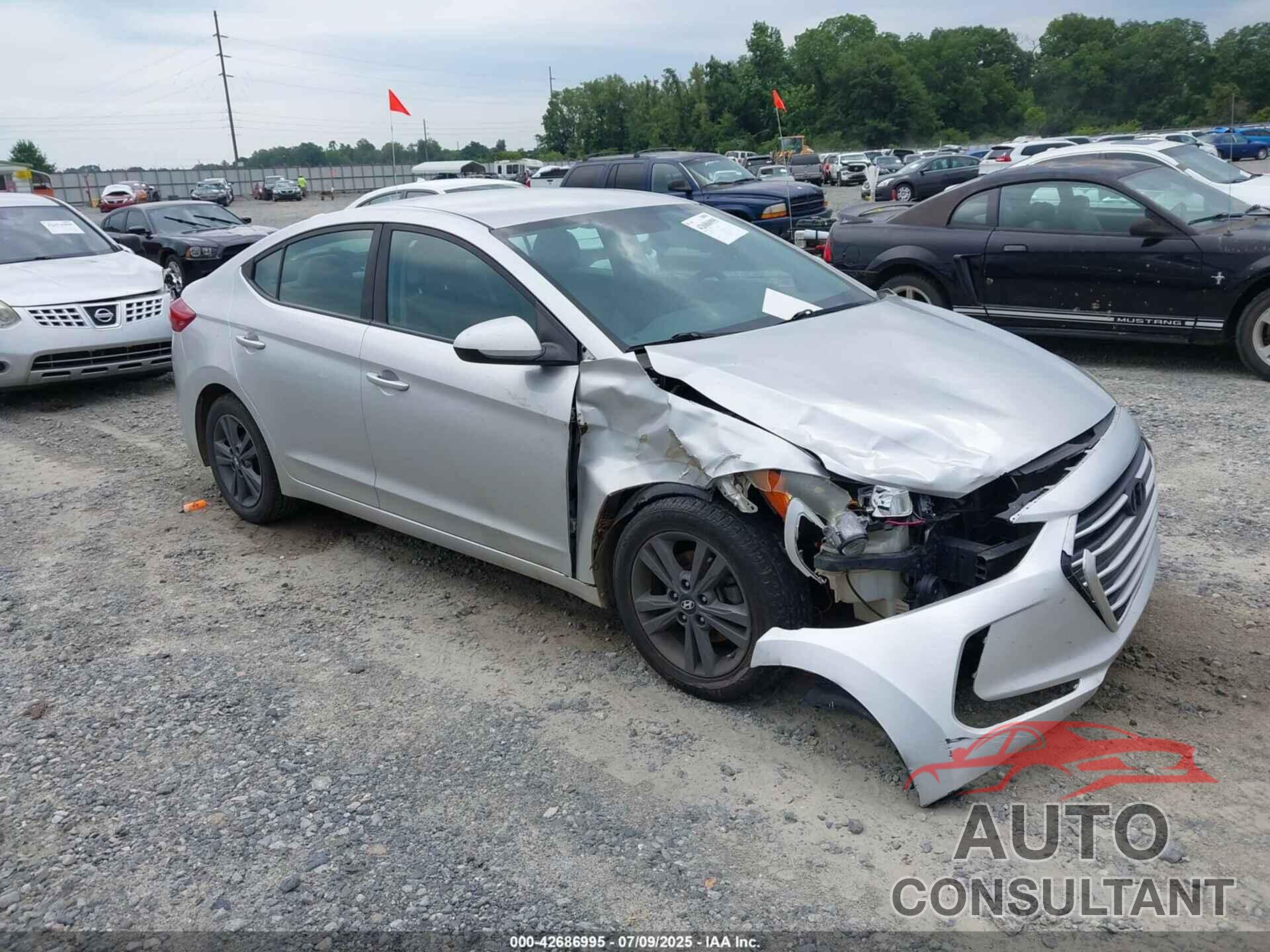 HYUNDAI ELANTRA 2017 - 5NPD84LF3HH101131