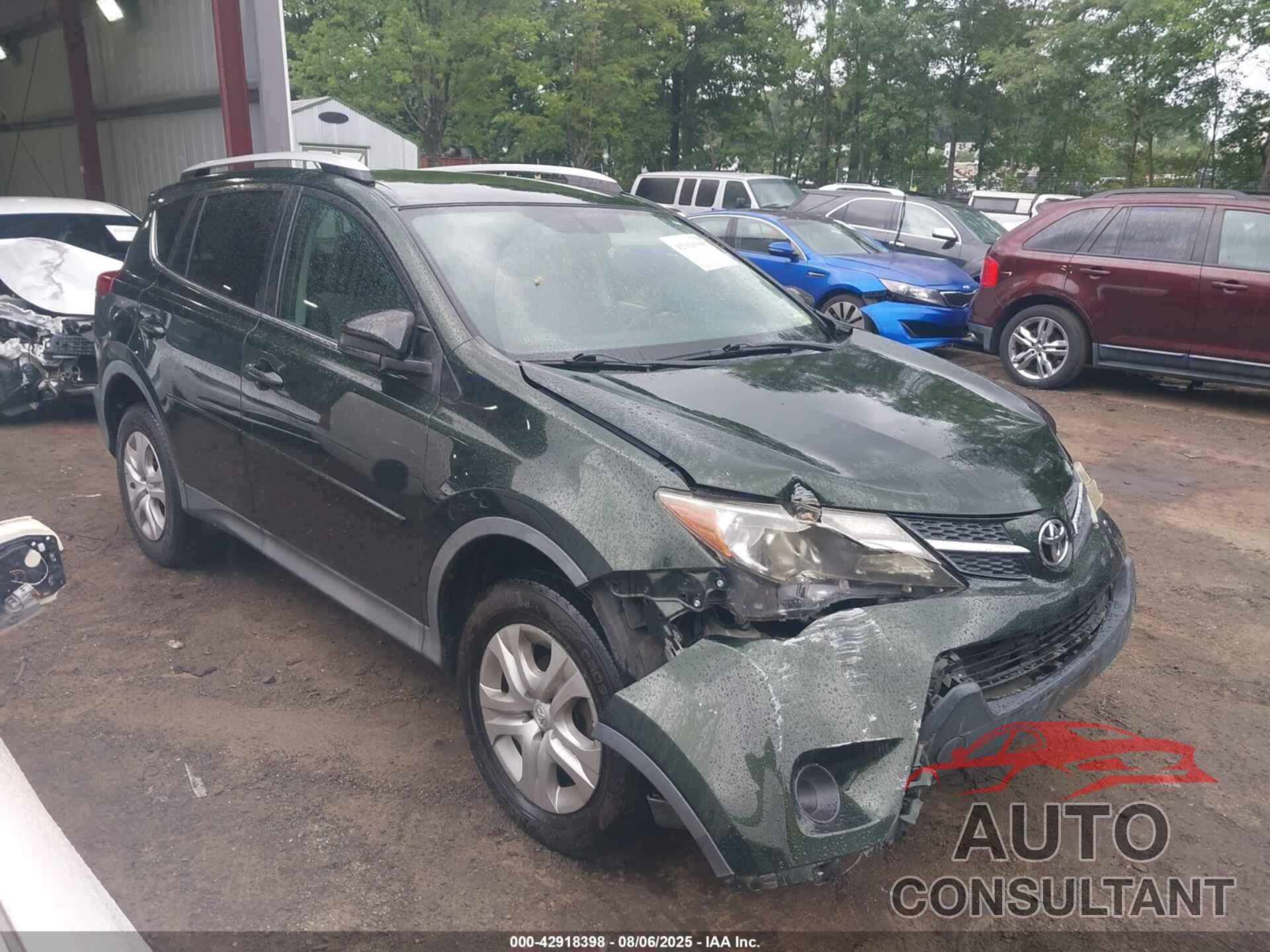 TOYOTA RAV4 2013 - 2T3ZFREV2DW057588