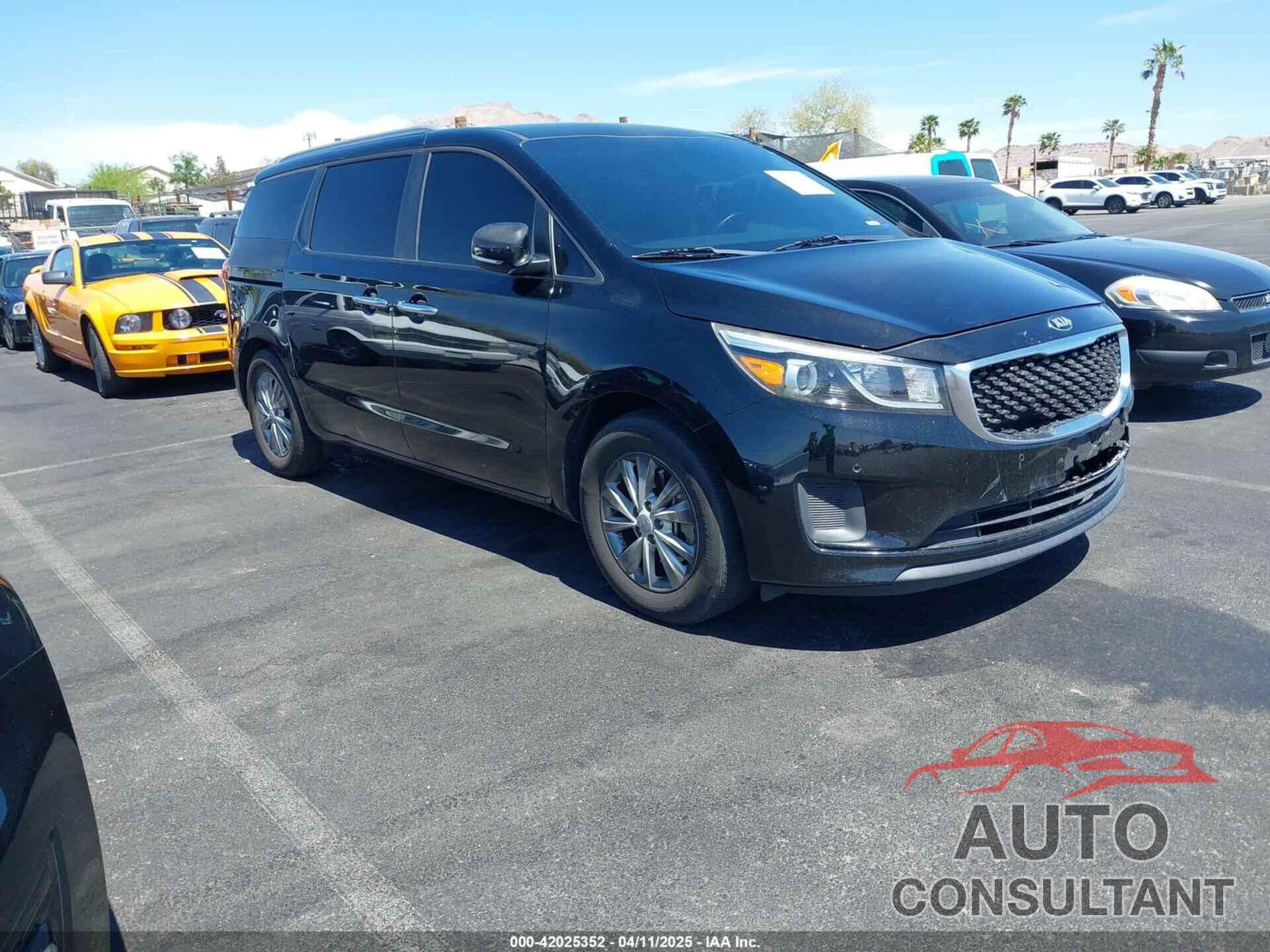 KIA SEDONA 2017 - KNDMB5C17H6319935