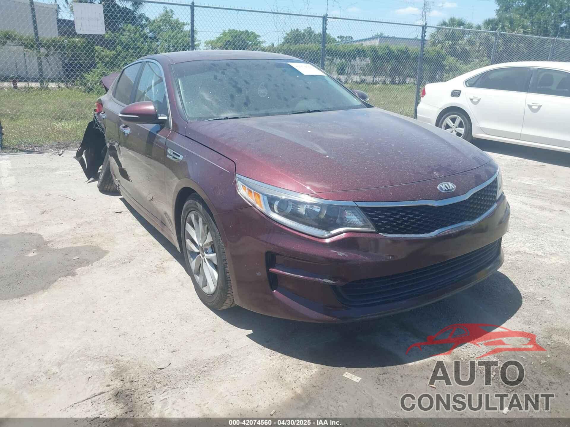 KIA OPTIMA 2017 - 5XXGT4L34HG138976