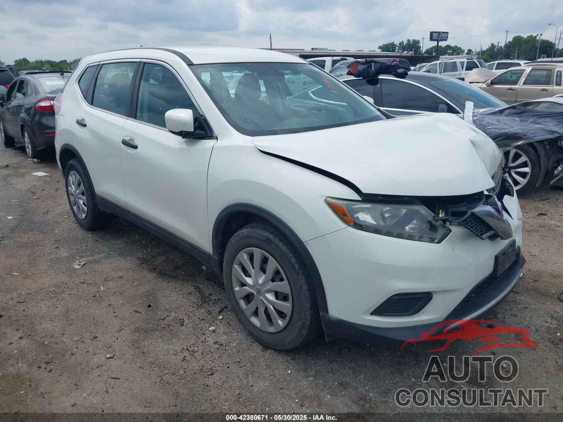 NISSAN ROGUE 2016 - 5N1AT2MTXGC744351