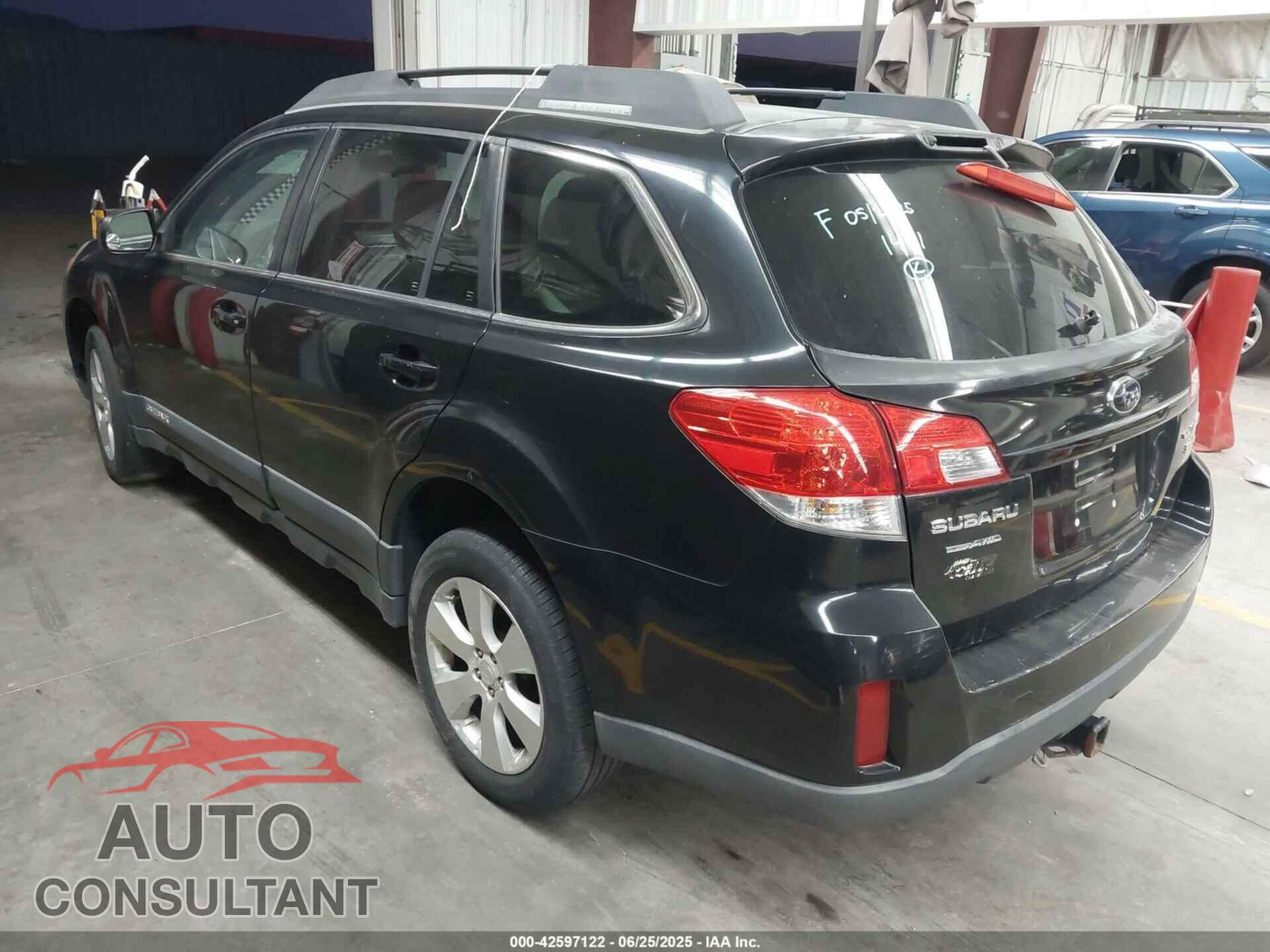 SUBARU OUTBACK 2011 - 4S4BRDAC2B2401471