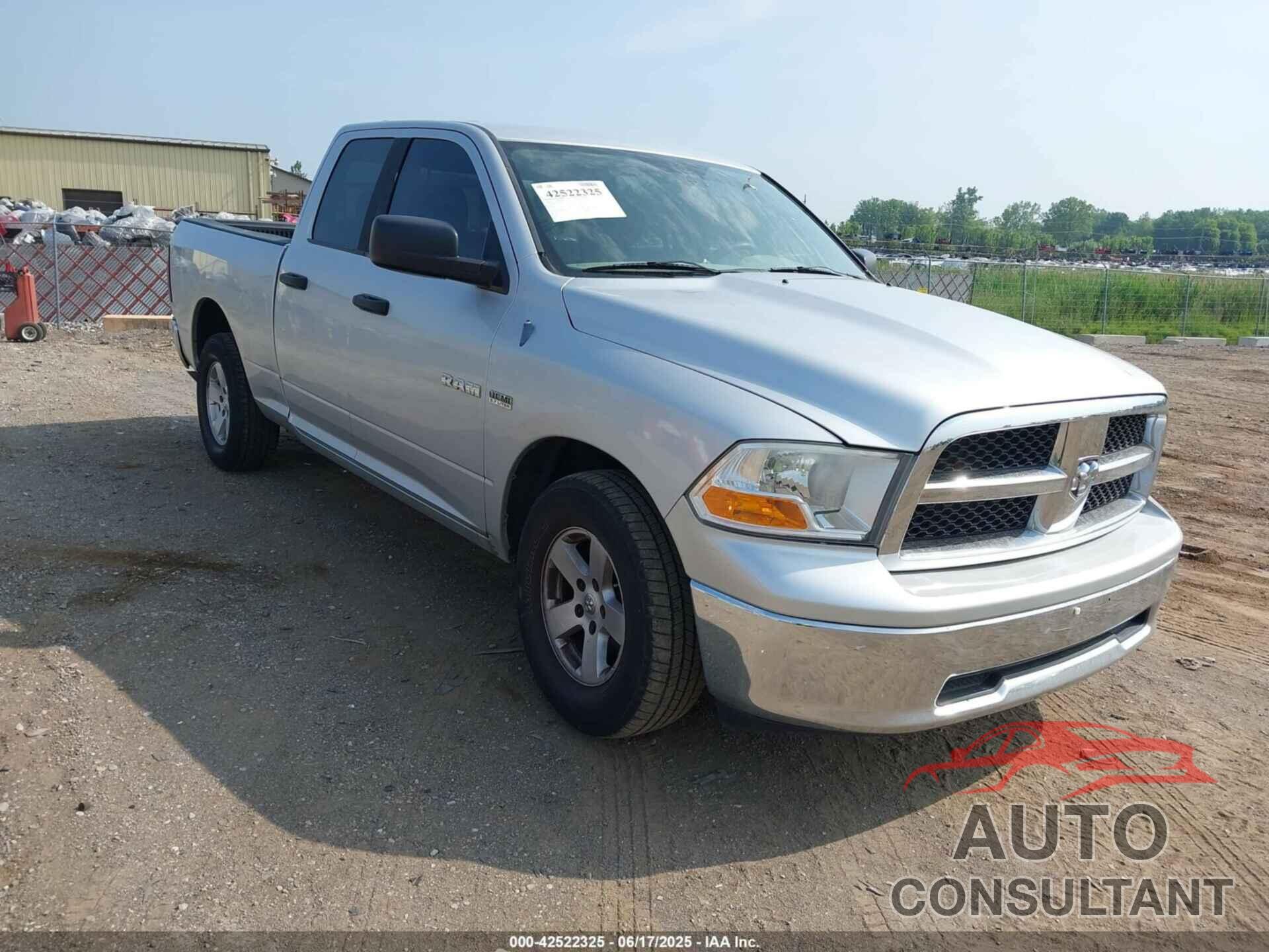 DODGE RAM 1500 2009 - 1D3HB18TX9S757191
