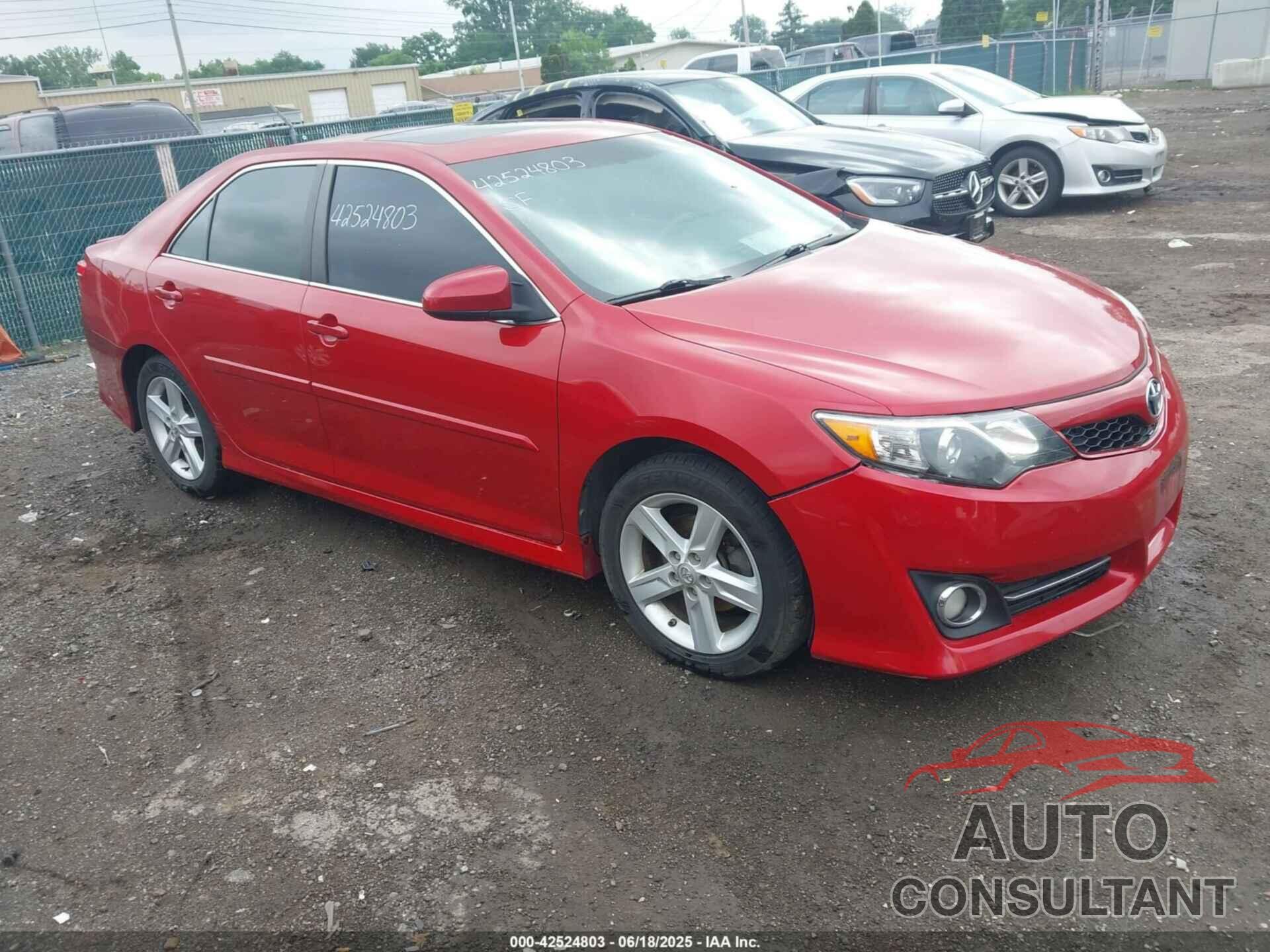TOYOTA CAMRY 2013 - 4T1BF1FK3DU656175