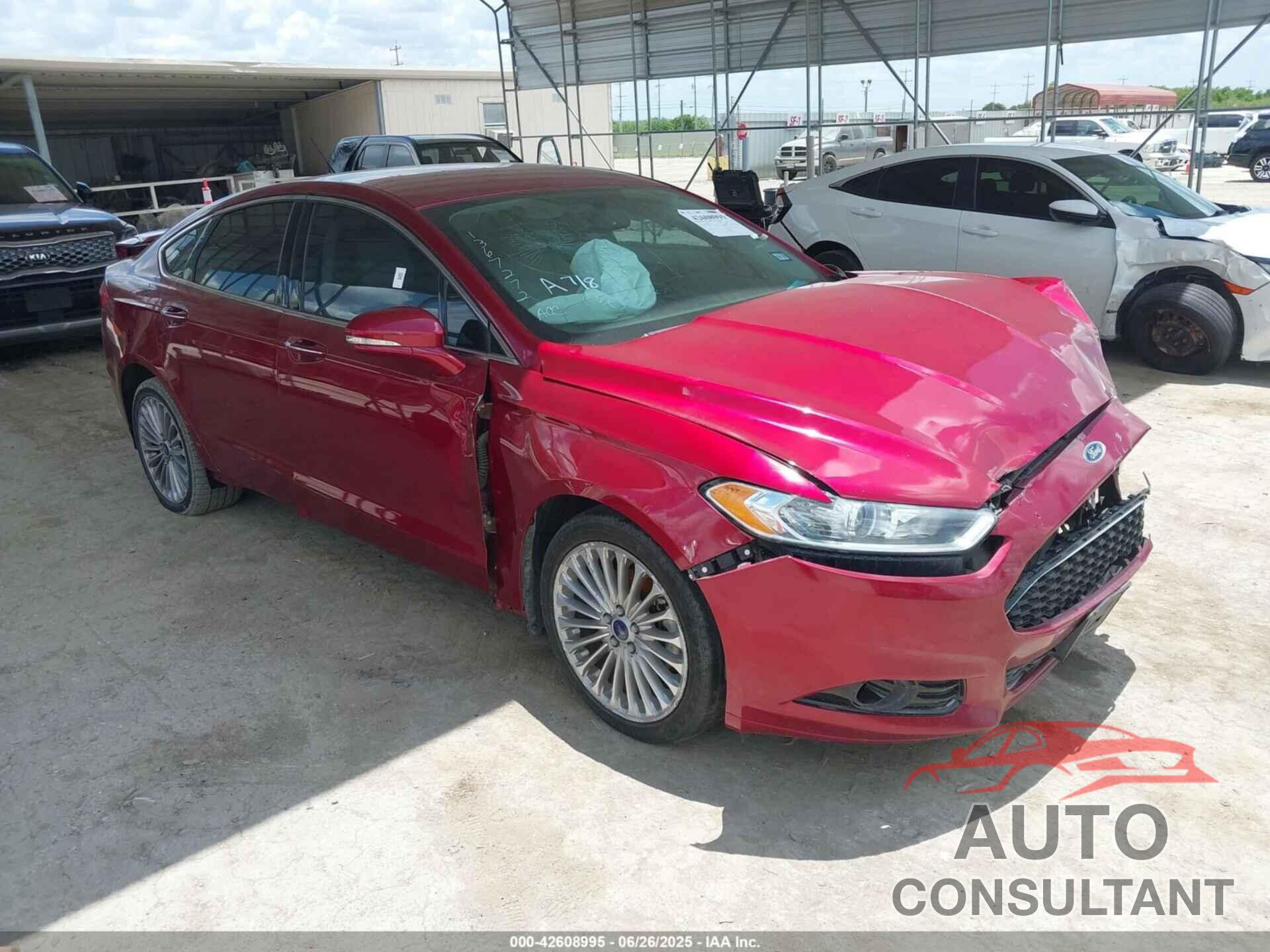 FORD FUSION 2016 - 3FA6P0K92GR327386