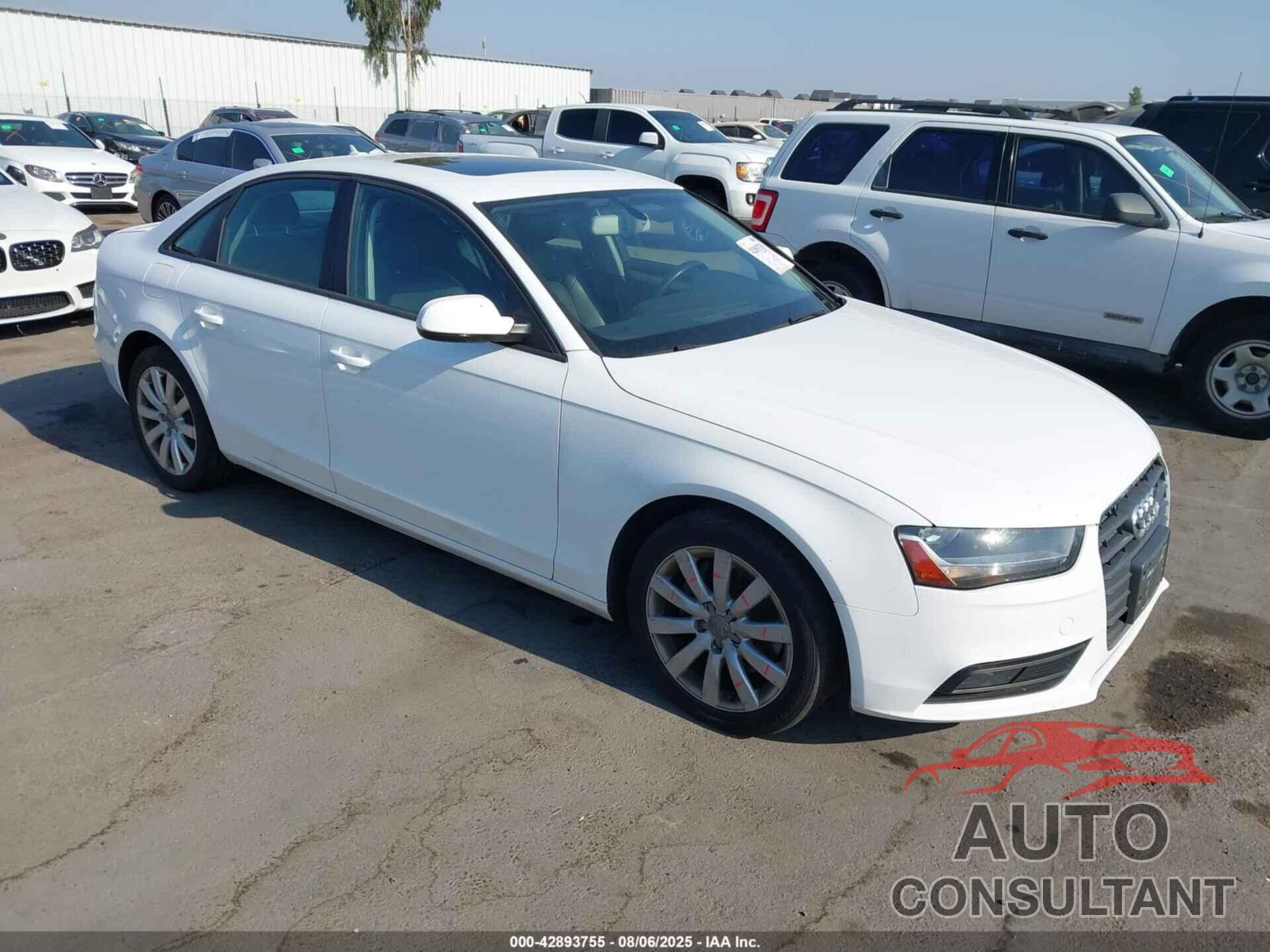 AUDI A4 2014 - WAUAFAFL8EN037251