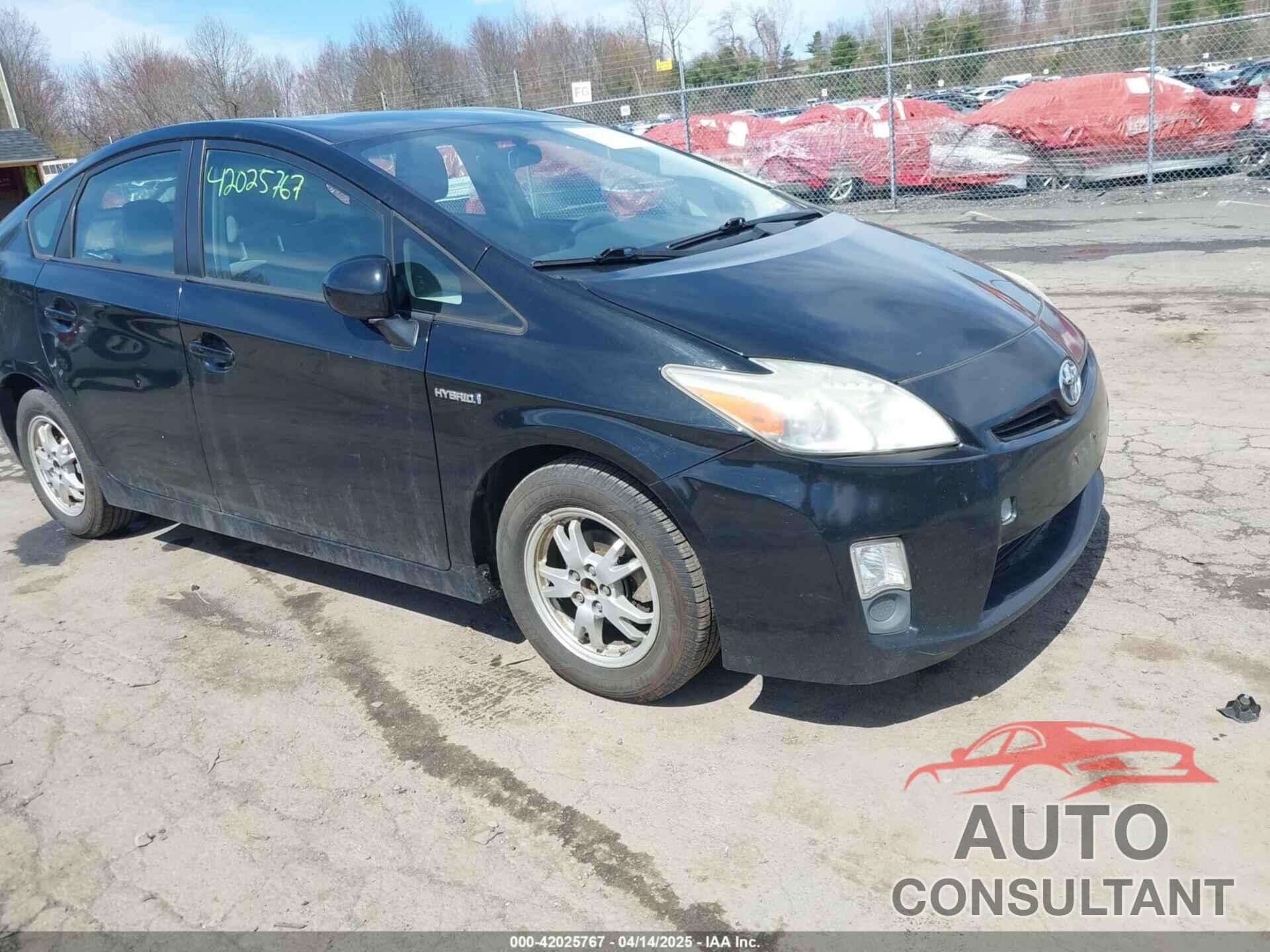 TOYOTA PRIUS 2011 - JTDKN3DU7B0292676