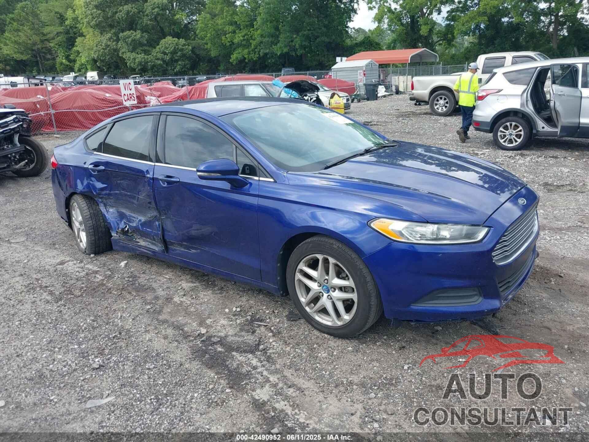 FORD FUSION 2013 - 3FA6P0H7XDR194572