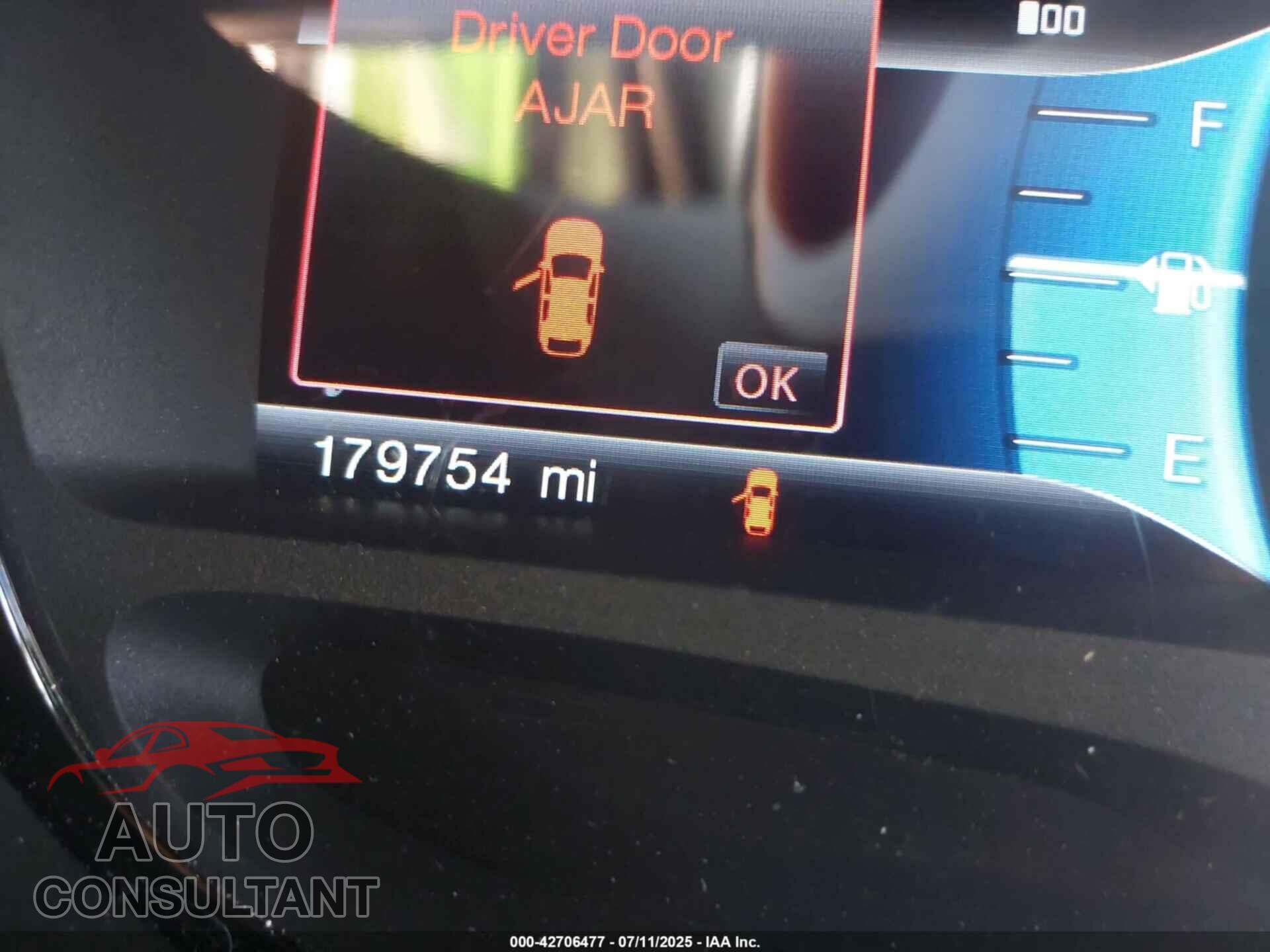 FORD EDGE 2013 - 2FMDK3KC8DBE33618