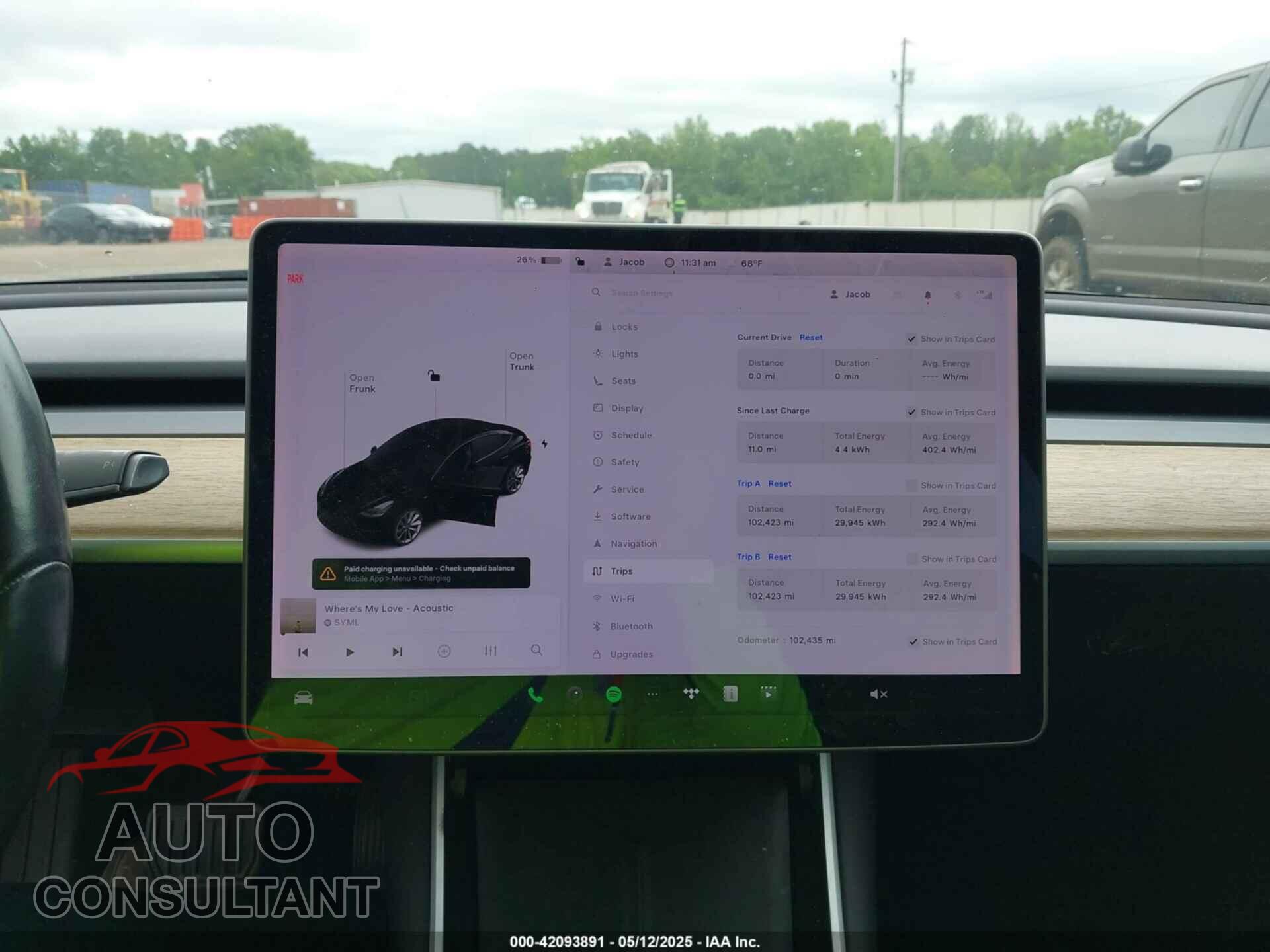 TESLA MODEL 3 2018 - 5YJ3E1EB3JF186733