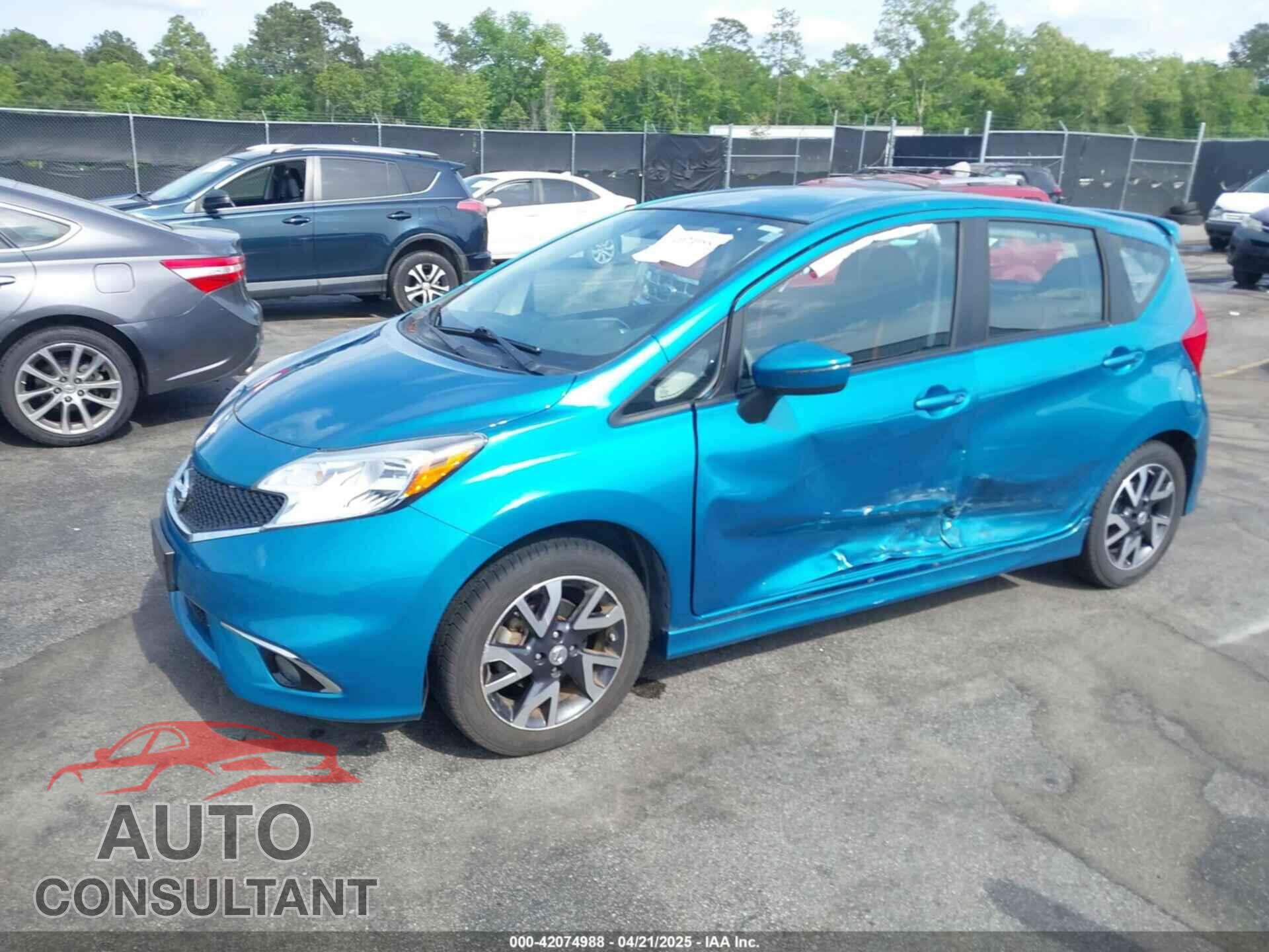 NISSAN VERSA NOTE 2016 - 3N1CE2CPXGL368558