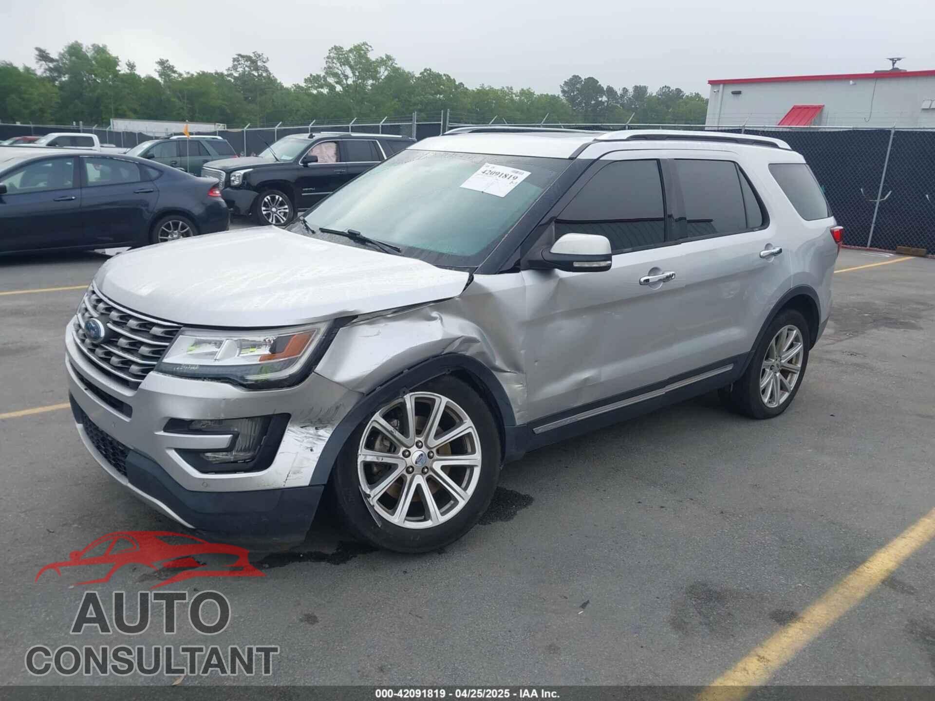 FORD EXPLORER 2016 - 1FM5K7F83GGB80593
