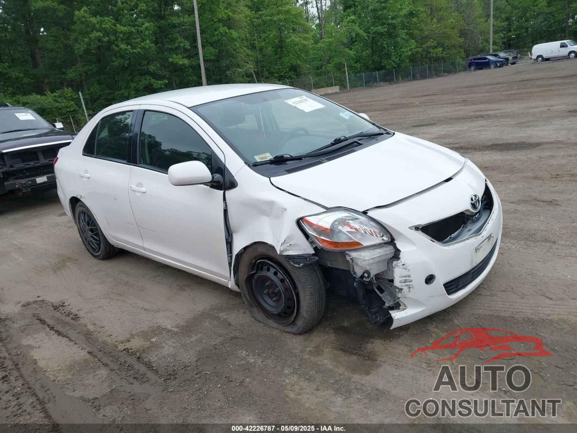 TOYOTA YARIS 2012 - JTDBT4K32CL024754
