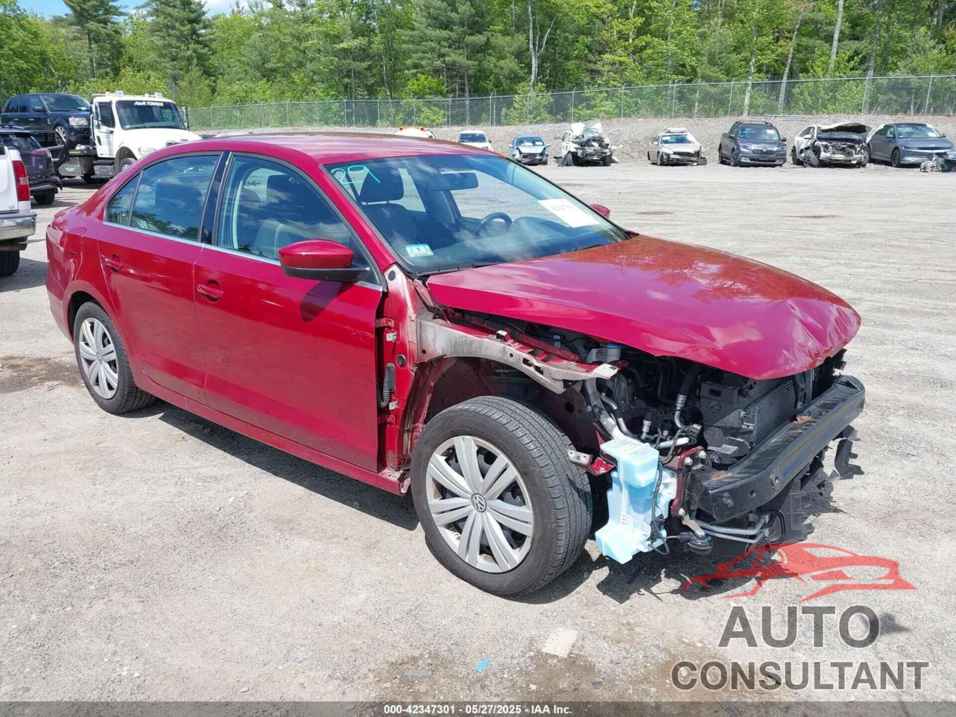VOLKSWAGEN JETTA 2017 - 3VW2B7AJ0HM389750