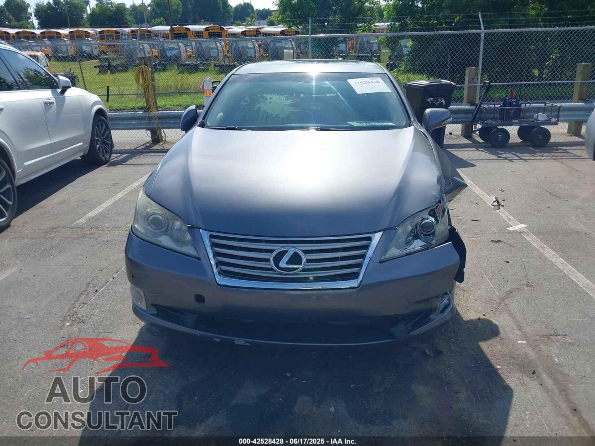 LEXUS ES 2012 - JTHBK1EG9C2484384