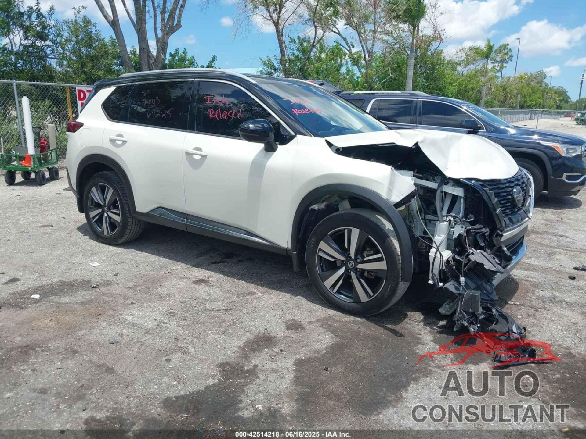 NISSAN ROGUE 2021 - JN8AT3DD5MW321758