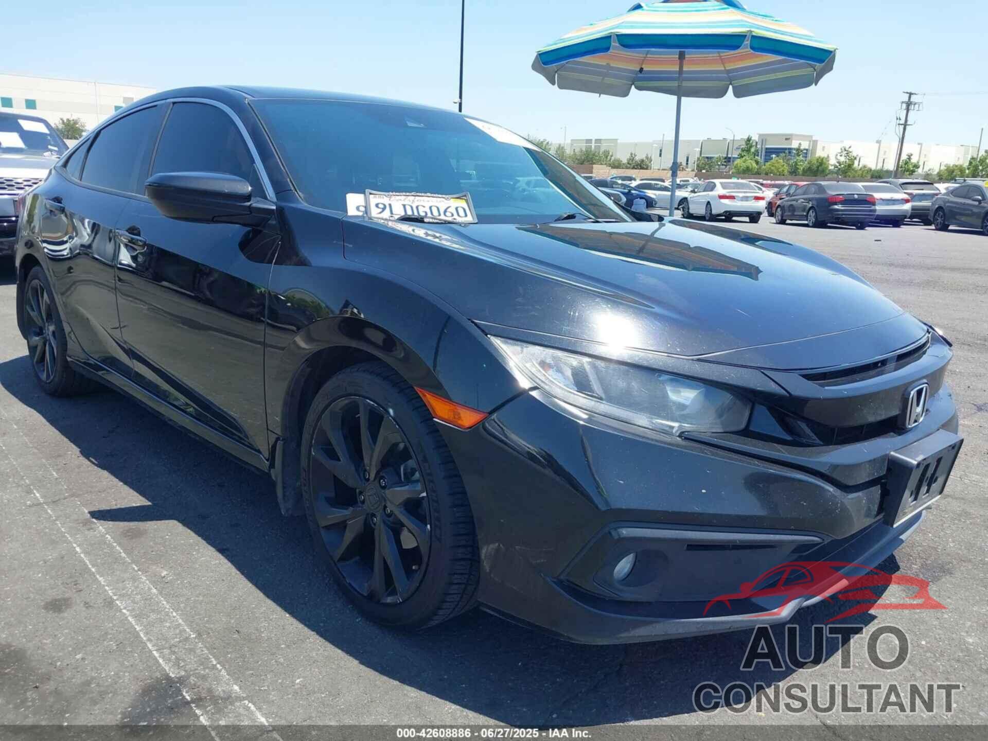 HONDA CIVIC 2021 - 2HGFC2F86MH508180