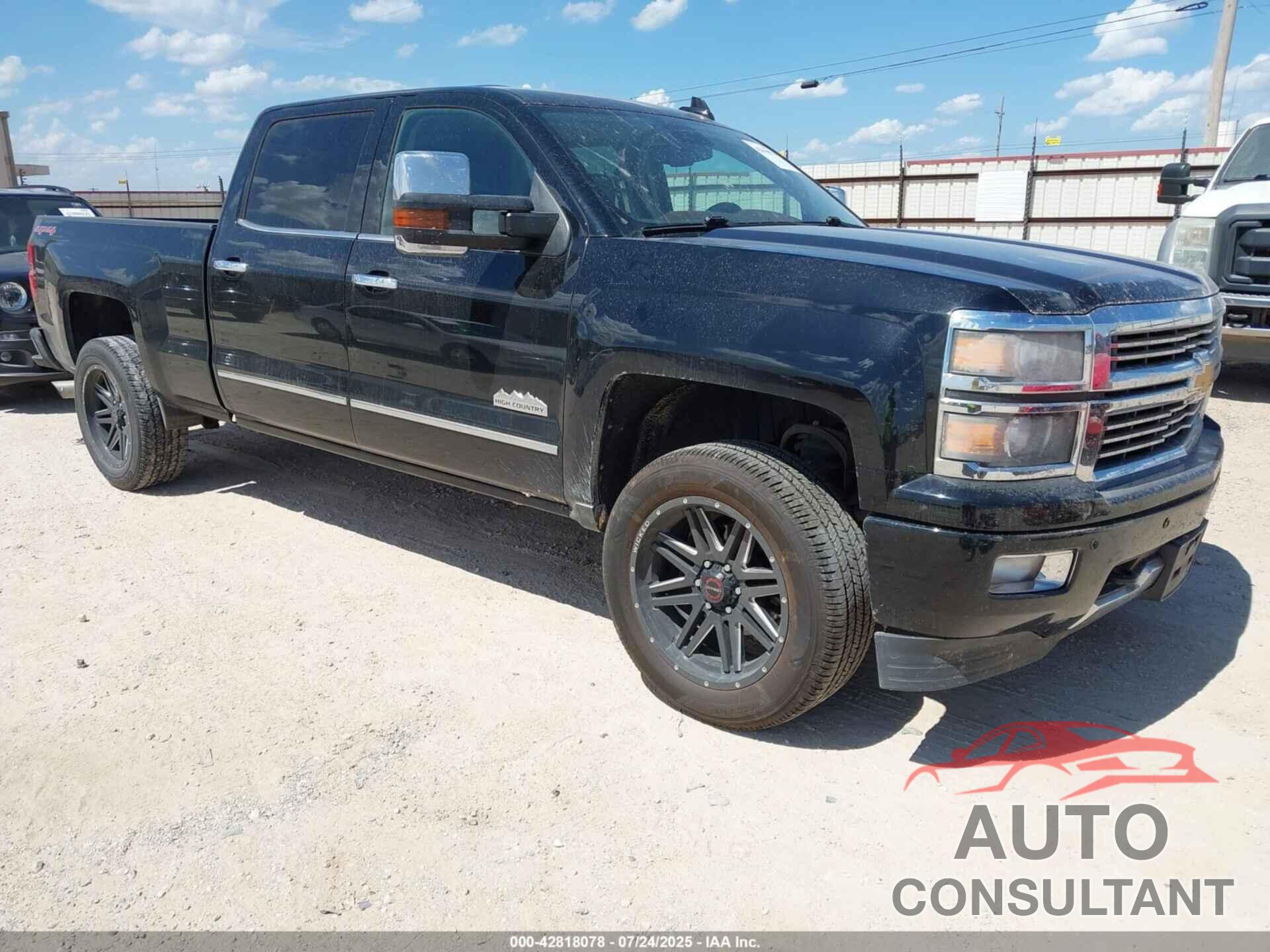 CHEVROLET SILVERADO 1500 2015 - 3GCUKTEJ5FG154660