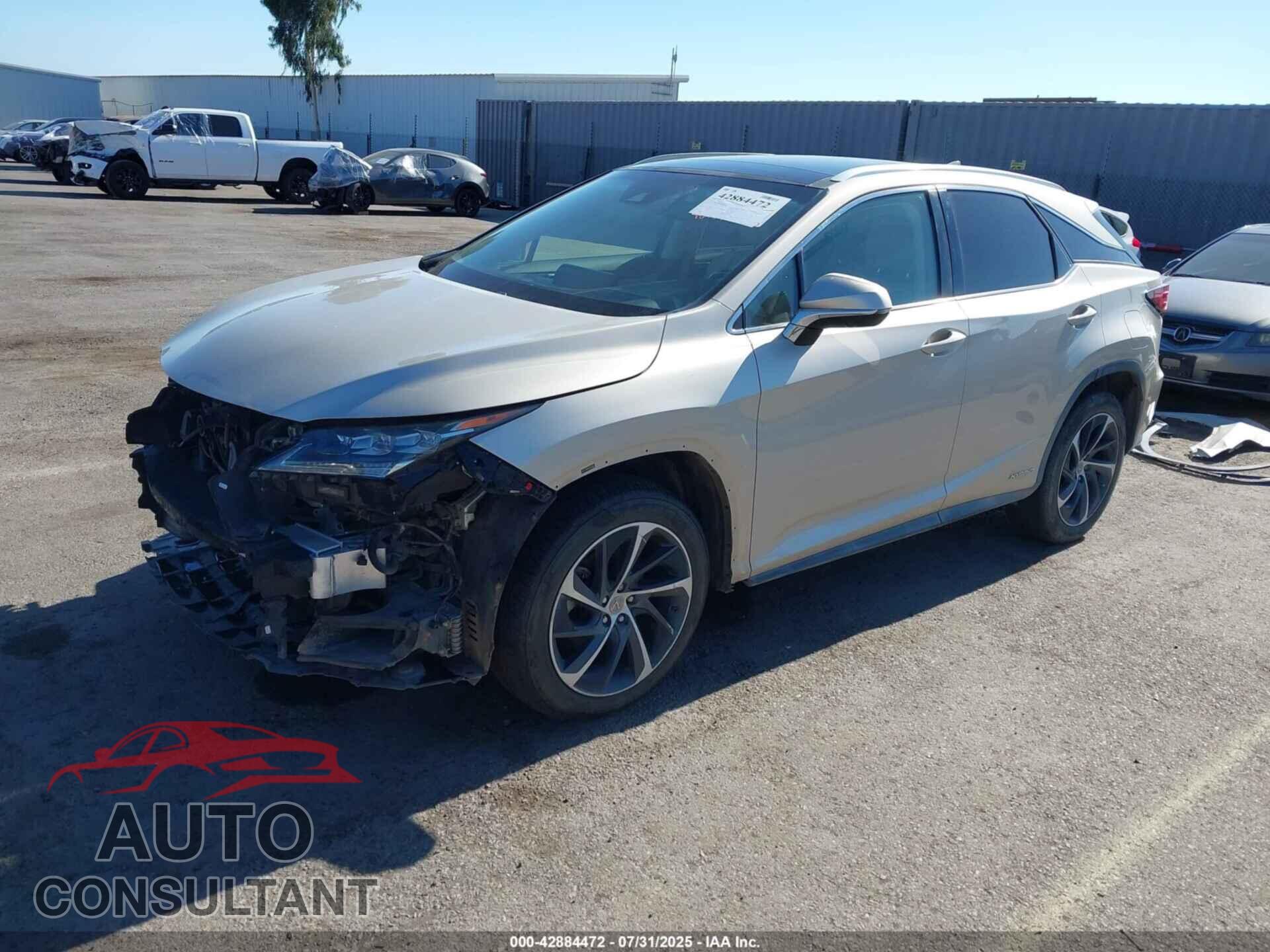 LEXUS RX 450H 2016 - 2T2BGMCAXGC005654