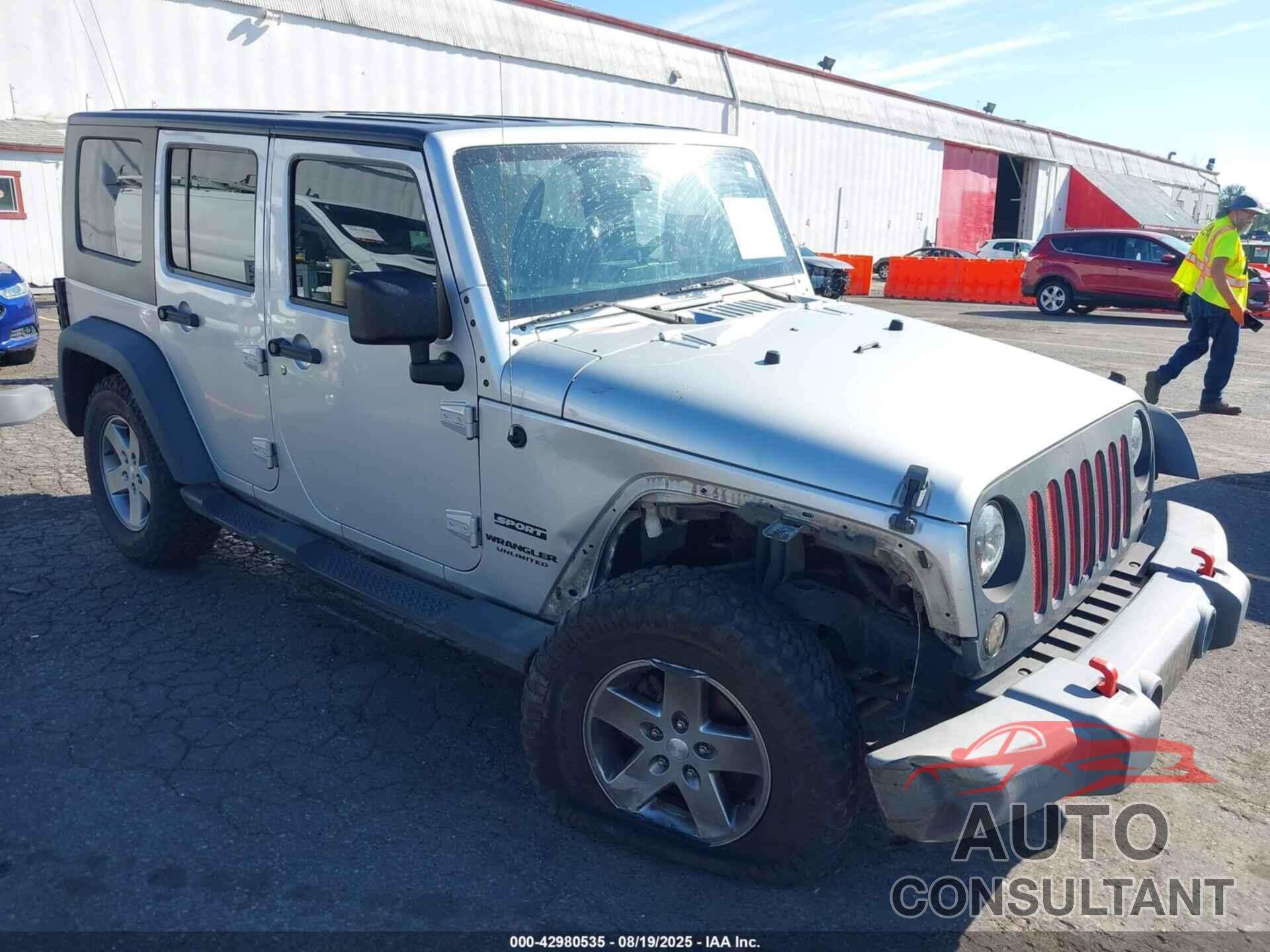 JEEP WRANGLER UNLIMITED 2010 - 1J4BA3H15AL104496