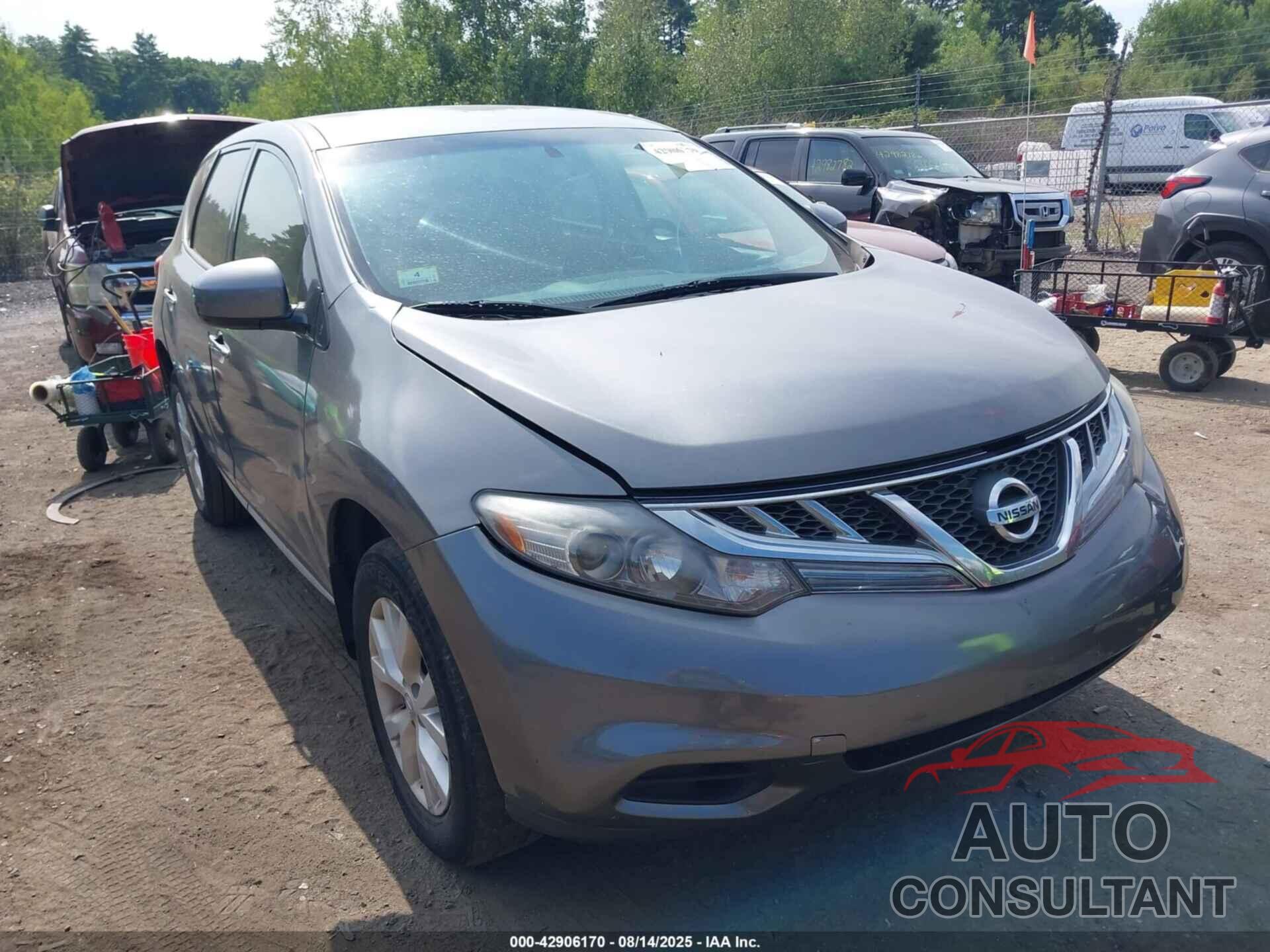 NISSAN MURANO 2013 - JN8AZ1MWXDW312638