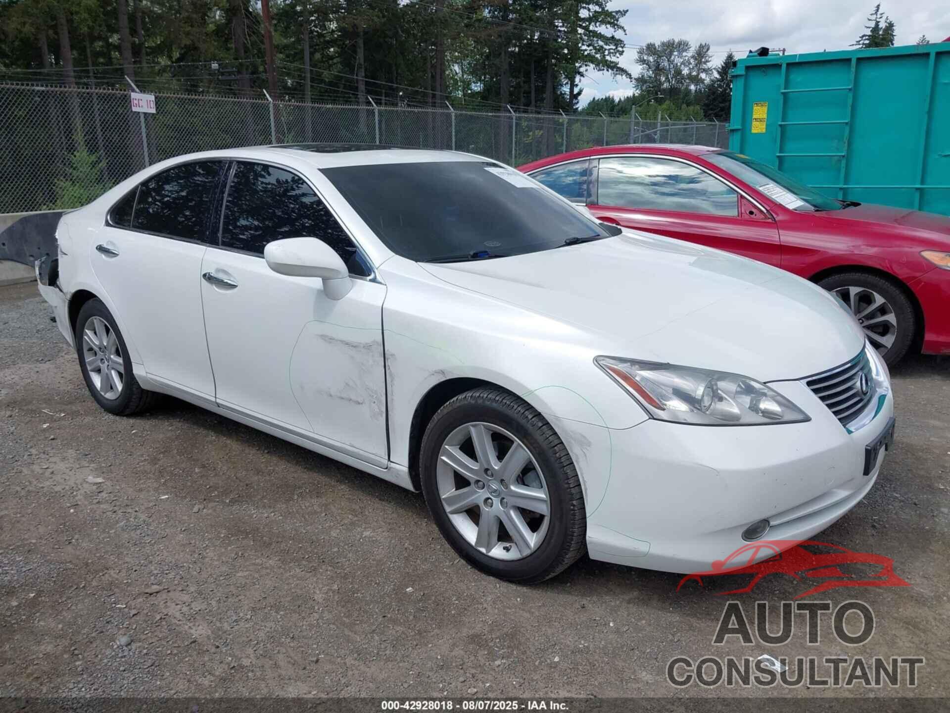 LEXUS ES 350 2009 - JTHBJ46GX92325627