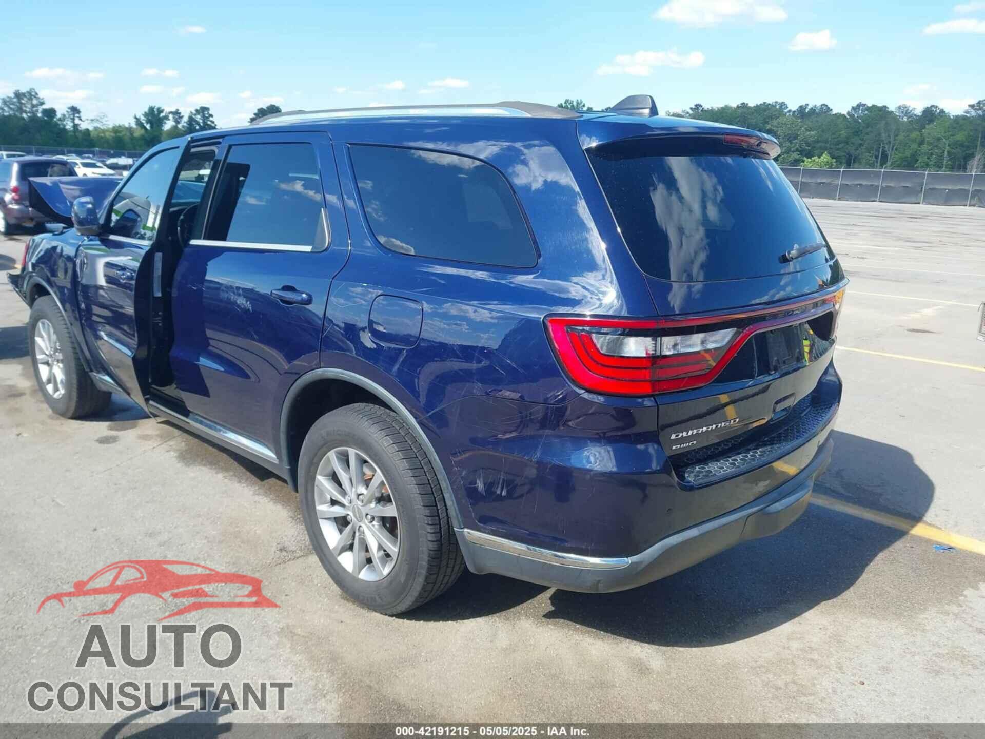 DODGE DURANGO 2016 - 1C4RDJAG3GC315980
