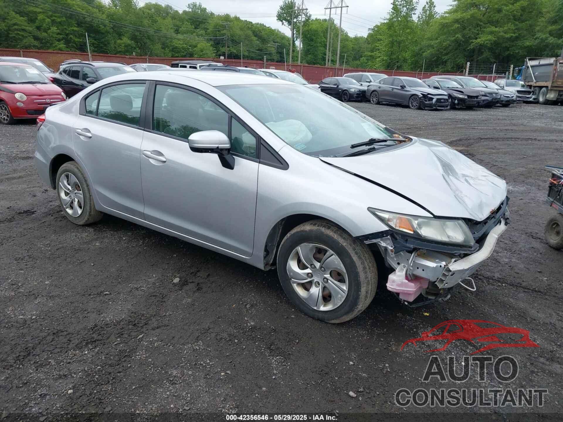 HONDA CIVIC 2014 - 19XFB2F52EE262992