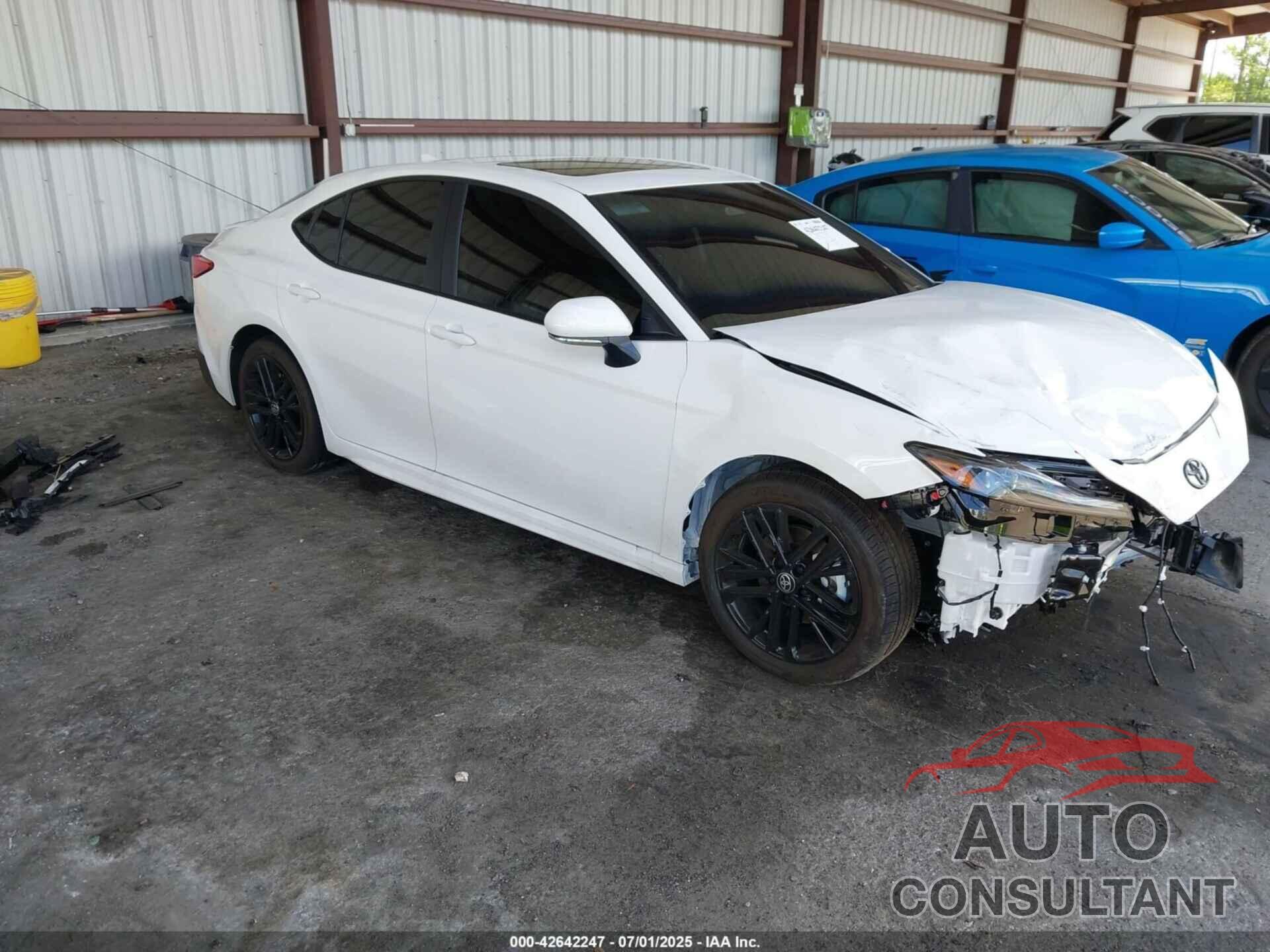 TOYOTA CAMRY 2025 - 4T1DAACK5SU161209