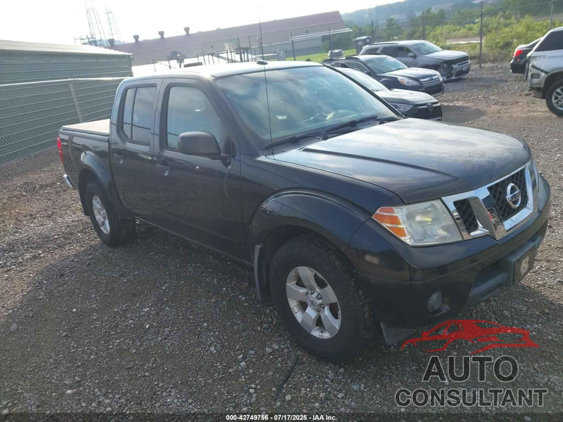 NISSAN FRONTIER 2012 - 1N6AD0EV3CC447662