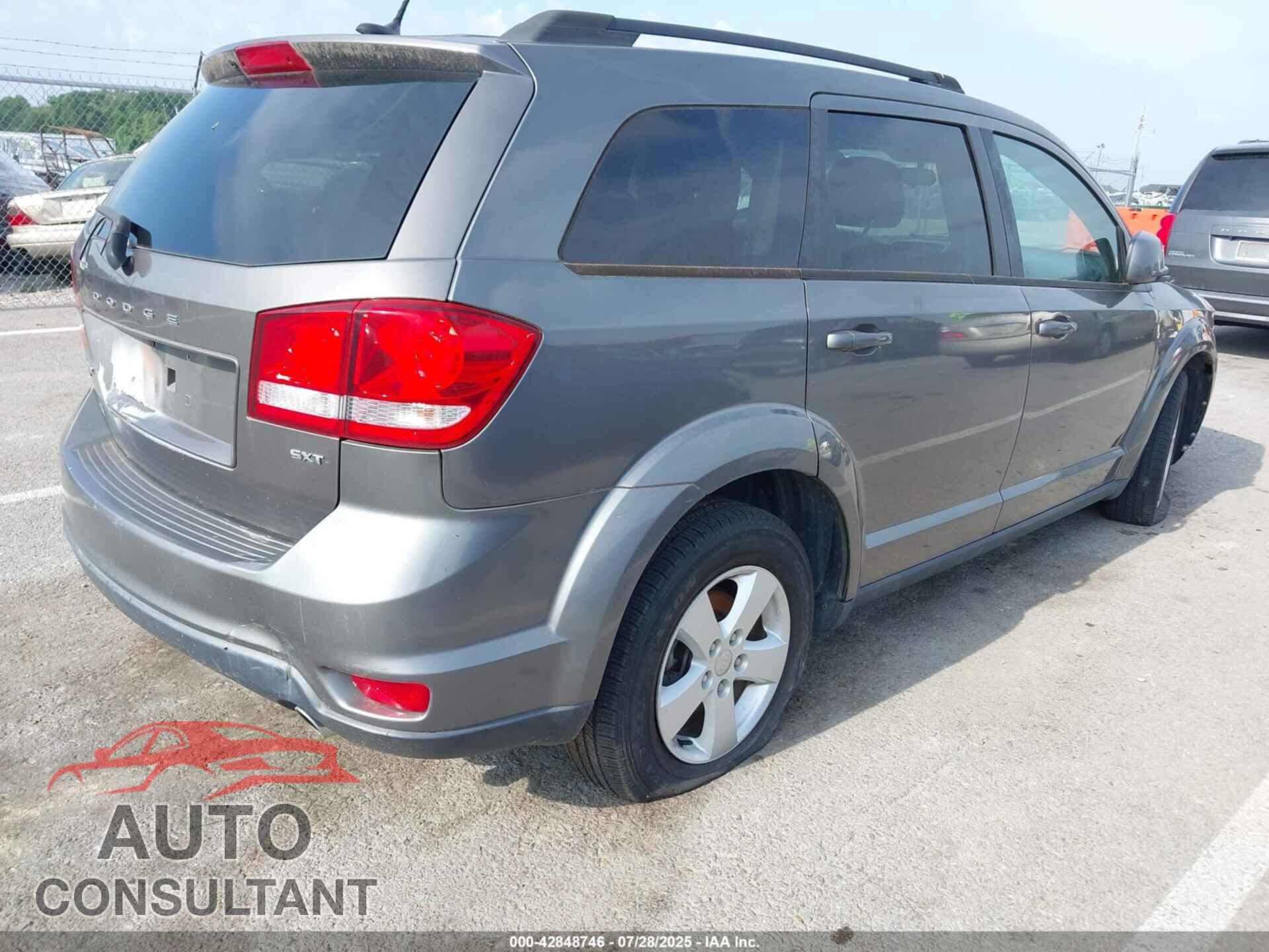 DODGE JOURNEY 2012 - 3C4PDDBG9CT213833