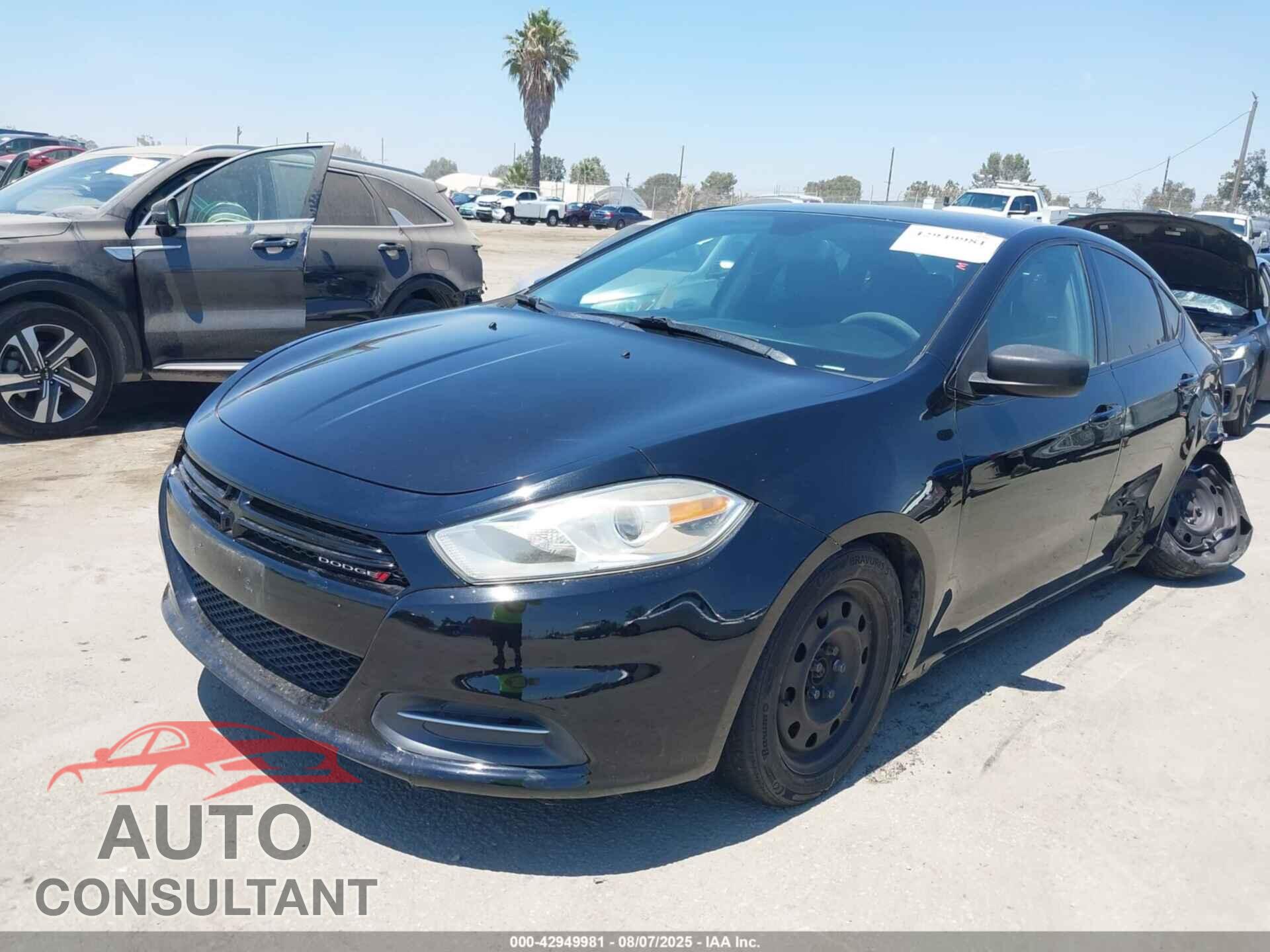 DODGE DART 2015 - 1C3CDFAA2FD415967