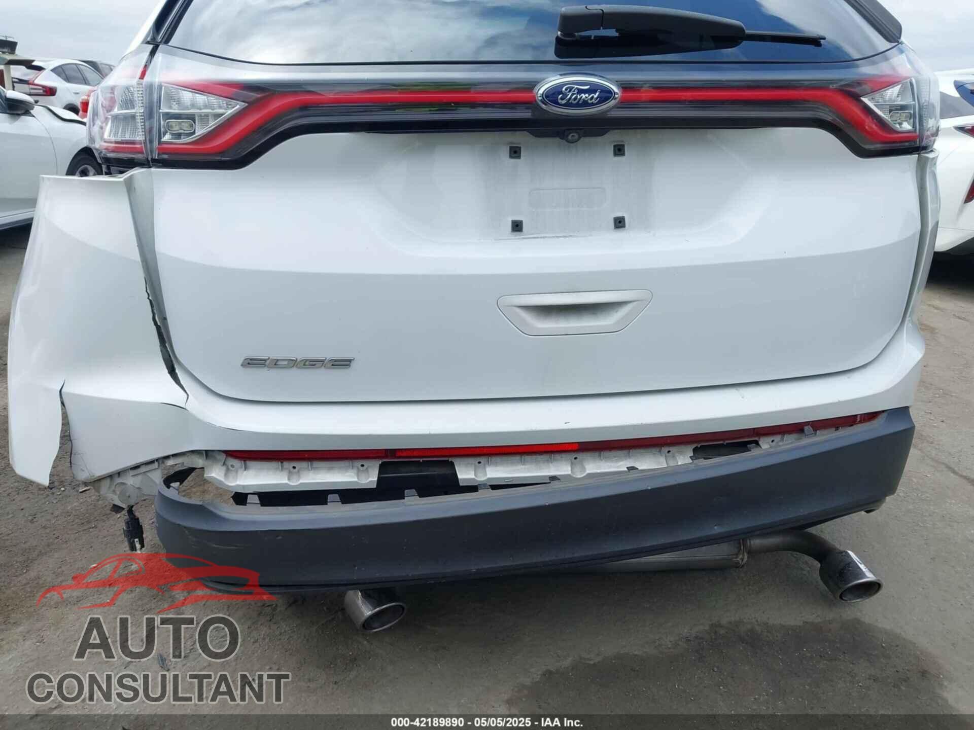 FORD EDGE 2015 - 2FMTK3G84FBC35248