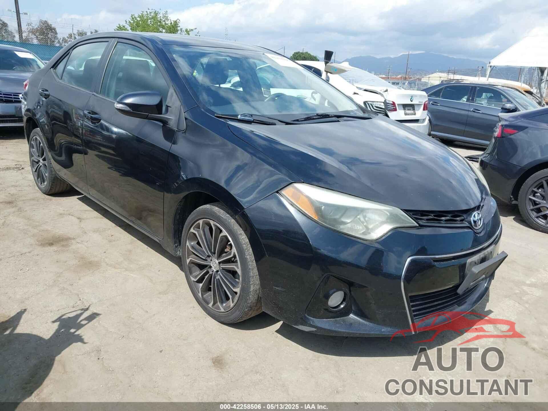 TOYOTA COROLLA 2014 - 5YFBURHEXEP061967