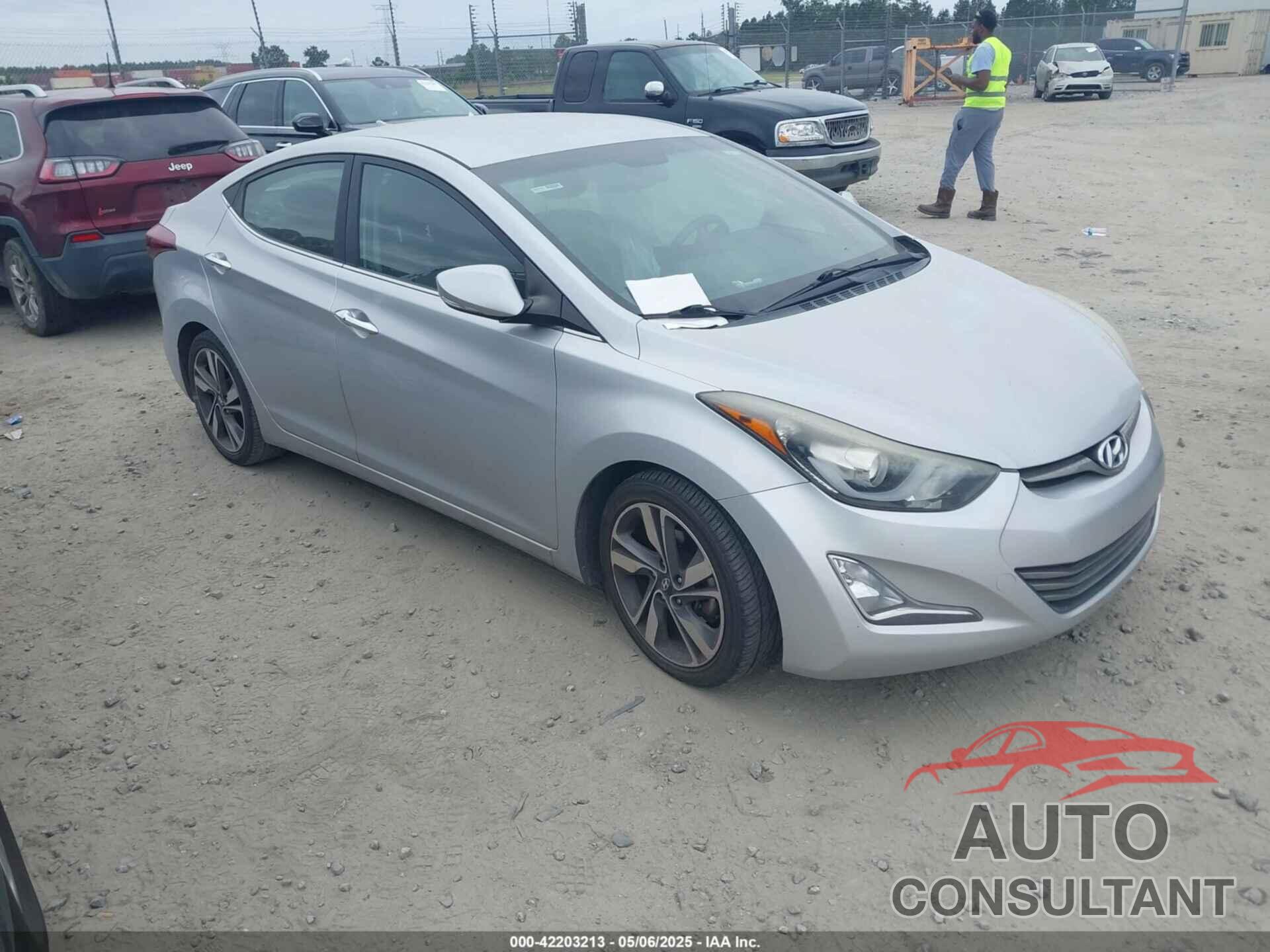 HYUNDAI ELANTRA 2016 - KMHDH4AE5GU586060