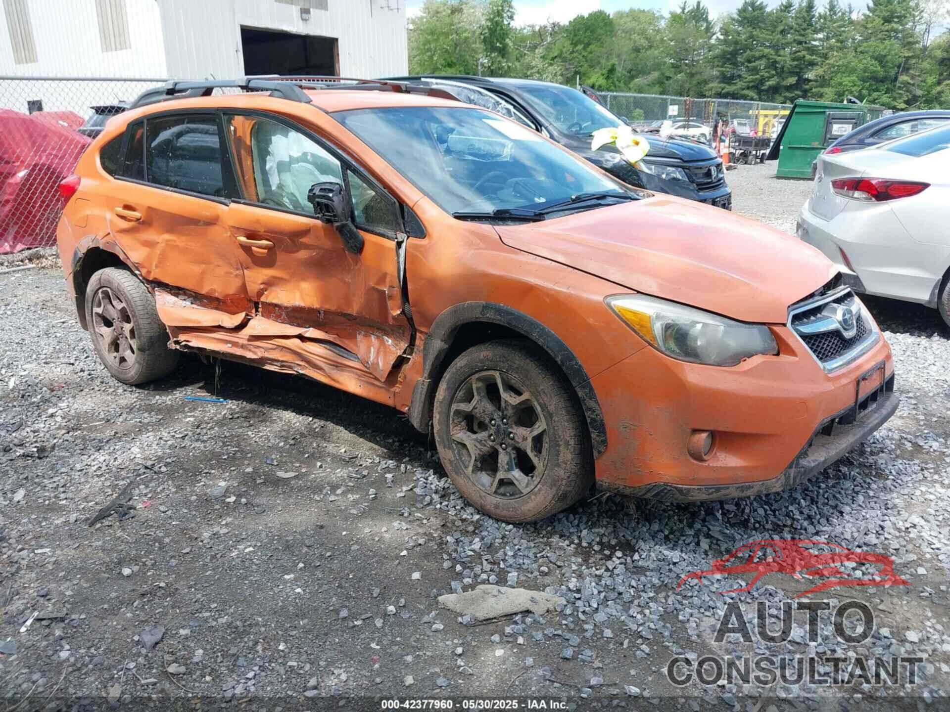 SUBARU XV CROSSTREK 2014 - JF2GPACC5E8293149