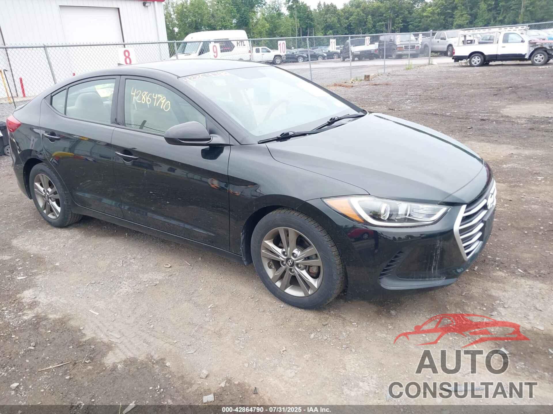 HYUNDAI ELANTRA 2018 - 5NPD84LF6JH261784