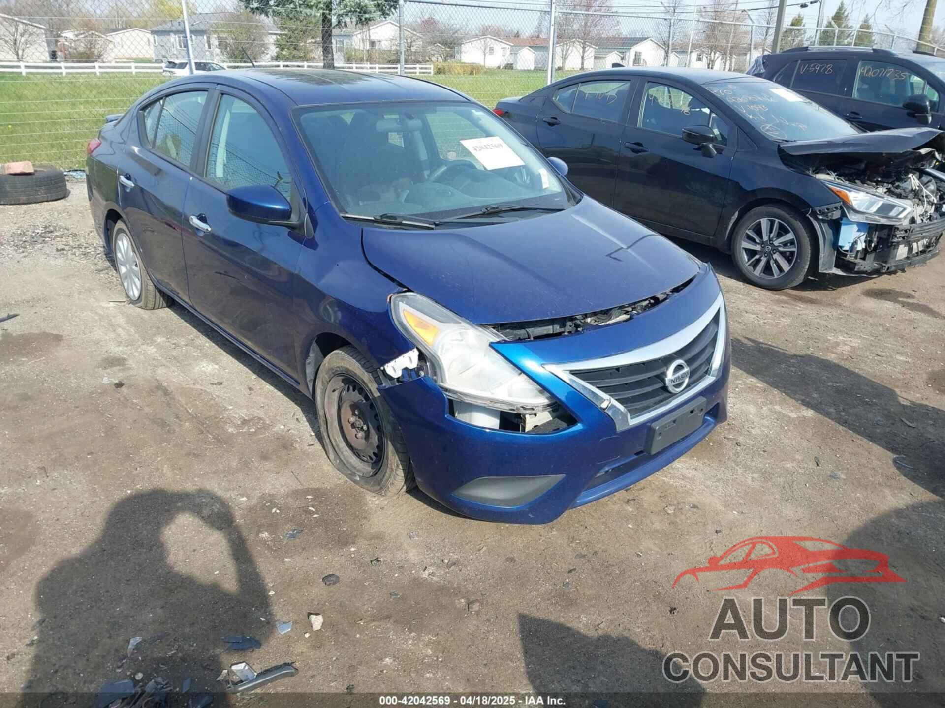 NISSAN VERSA 2019 - 3N1CN7AP9KL870728