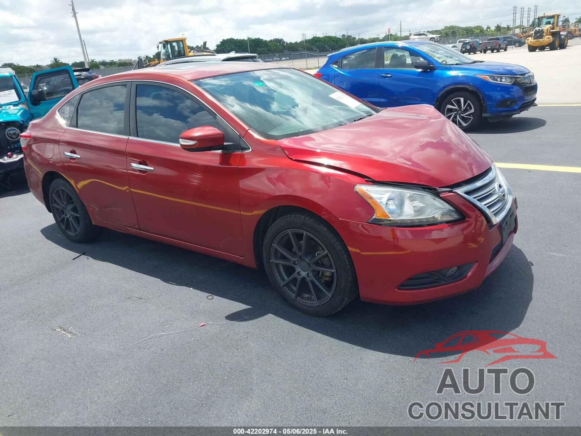 NISSAN SENTRA 2015 - 3N1AB7AP1FY337619