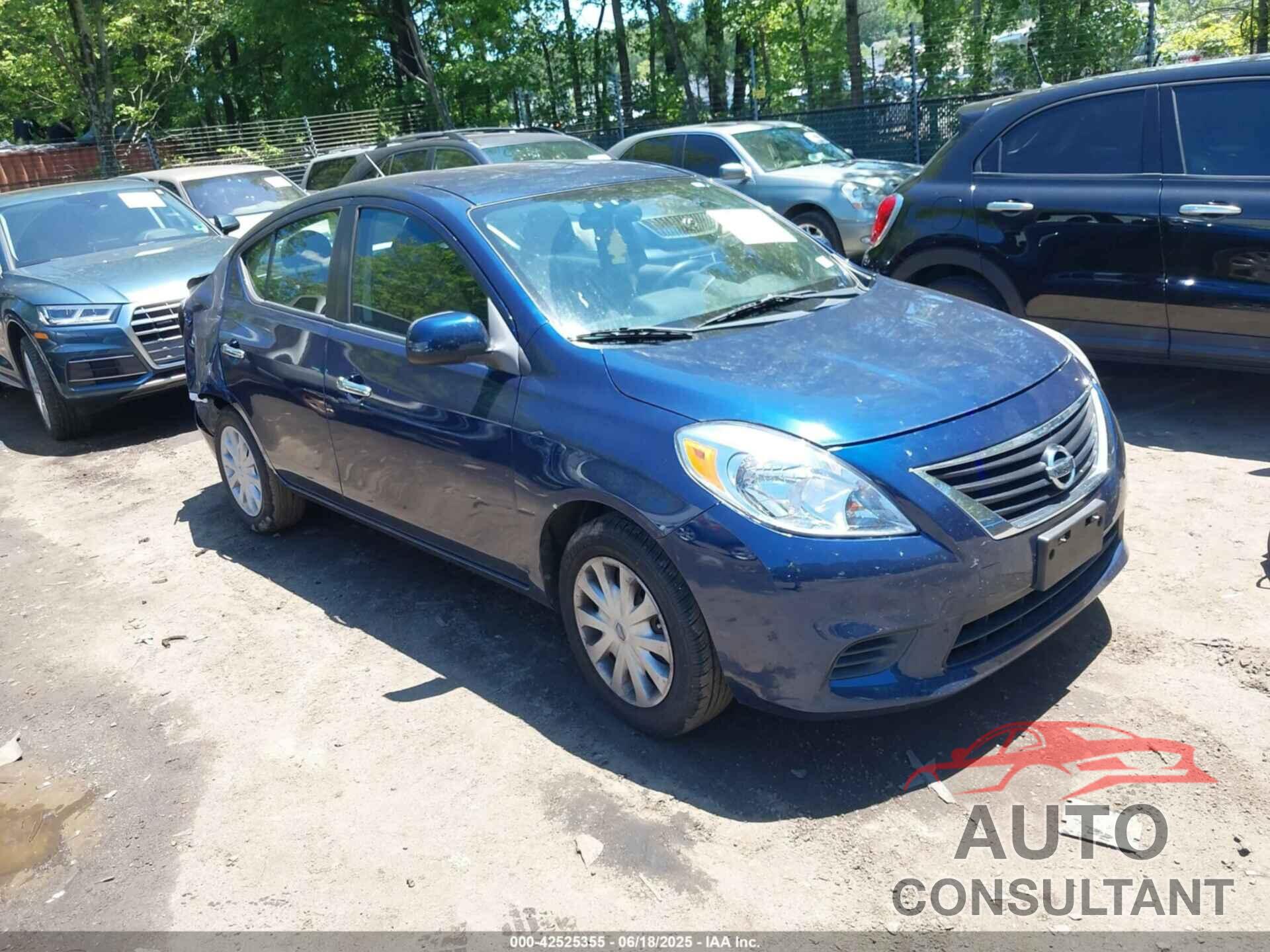 NISSAN VERSA 2012 - 3N1CN7AP2CL804636