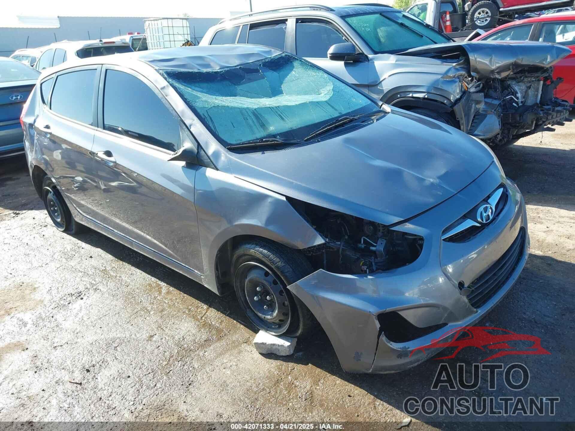 HYUNDAI ACCENT 2014 - KMHCT5AE9EU192932