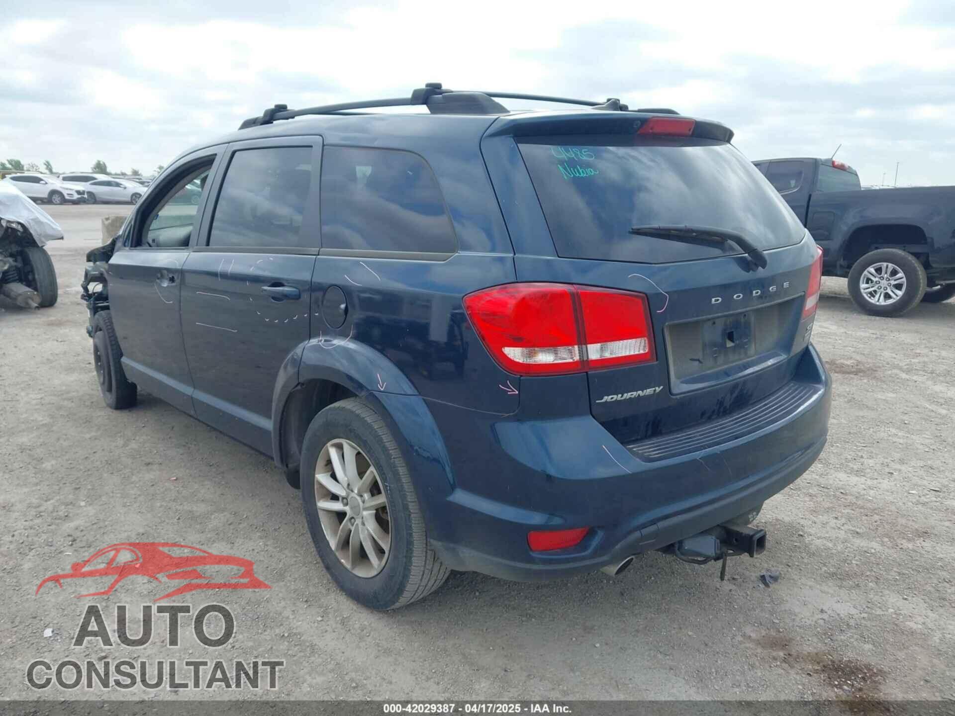 DODGE JOURNEY 2015 - 3C4PDCBG6FT744034