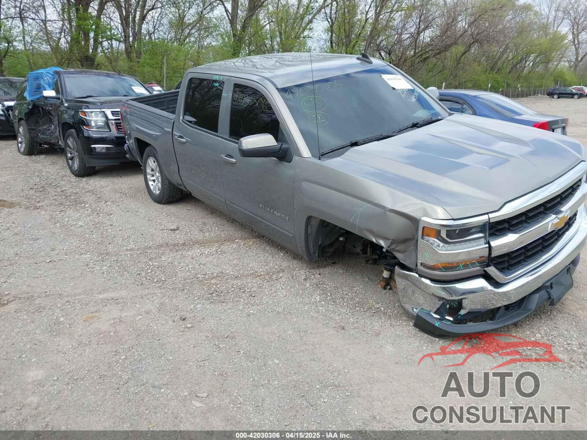 CHEVROLET SILVERADO 1500 2017 - 3GCUKRECXHG312871