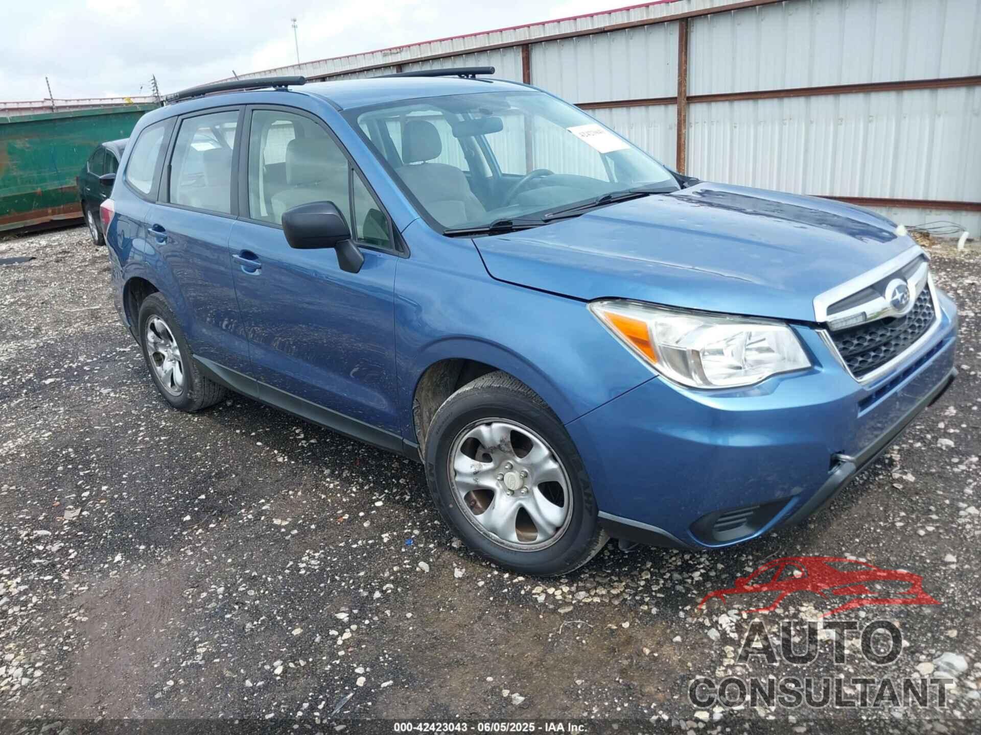 SUBARU FORESTER 2015 - JF2SJAAC1FG493001