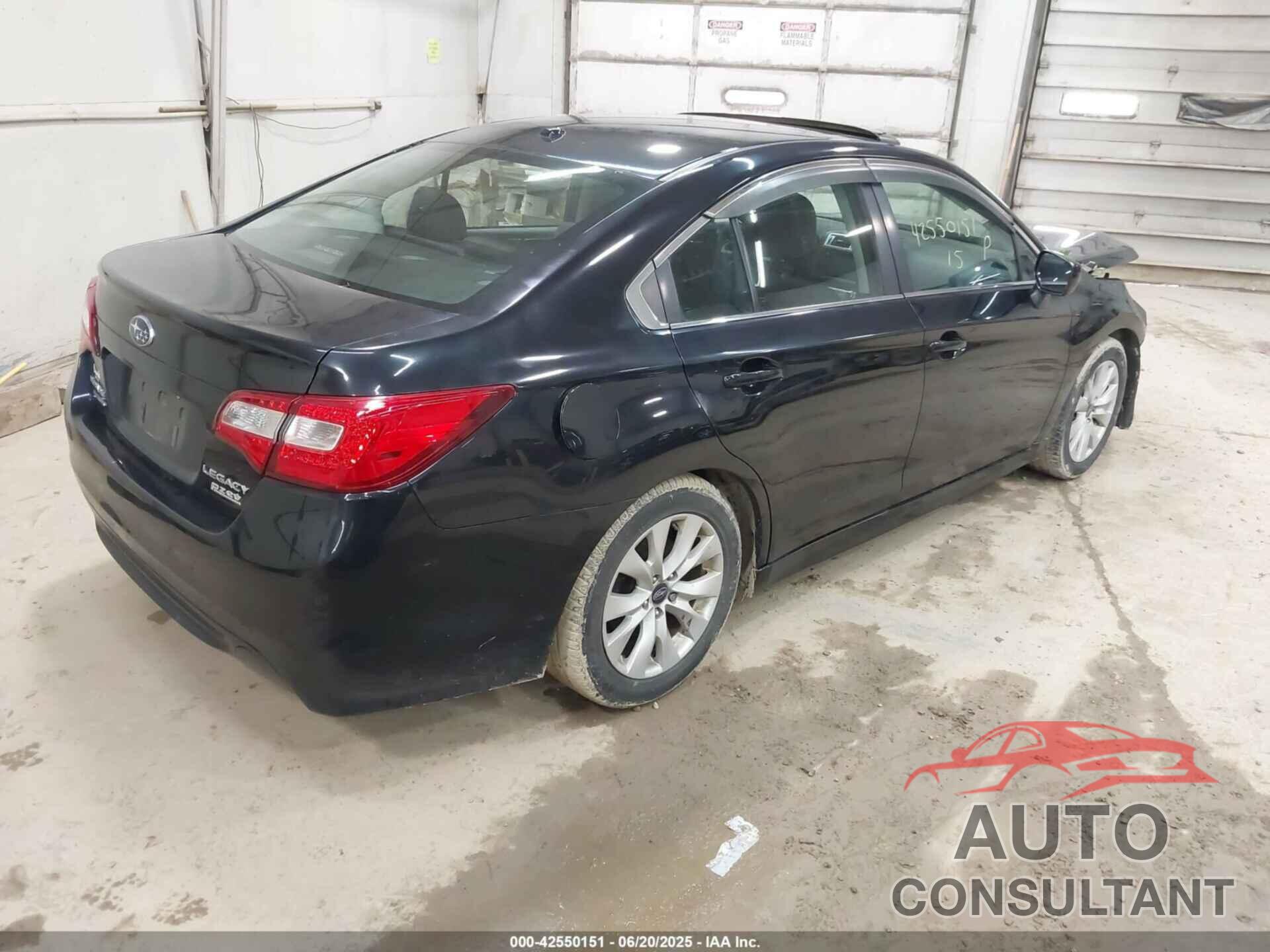 SUBARU LEGACY 2015 - 4S3BNAD67F3030909