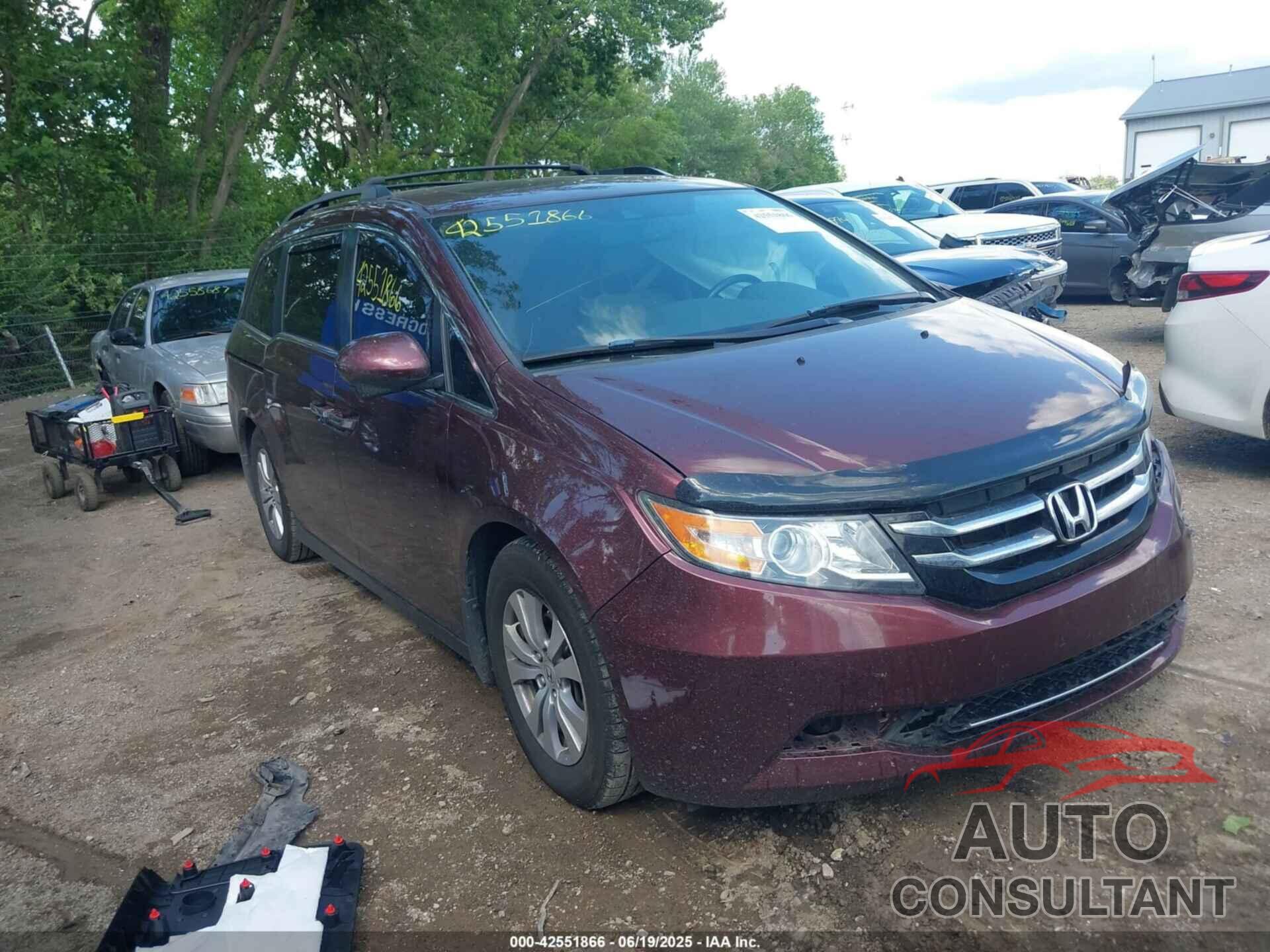 HONDA ODYSSEY 2016 - 5FNRL5H66GB052720