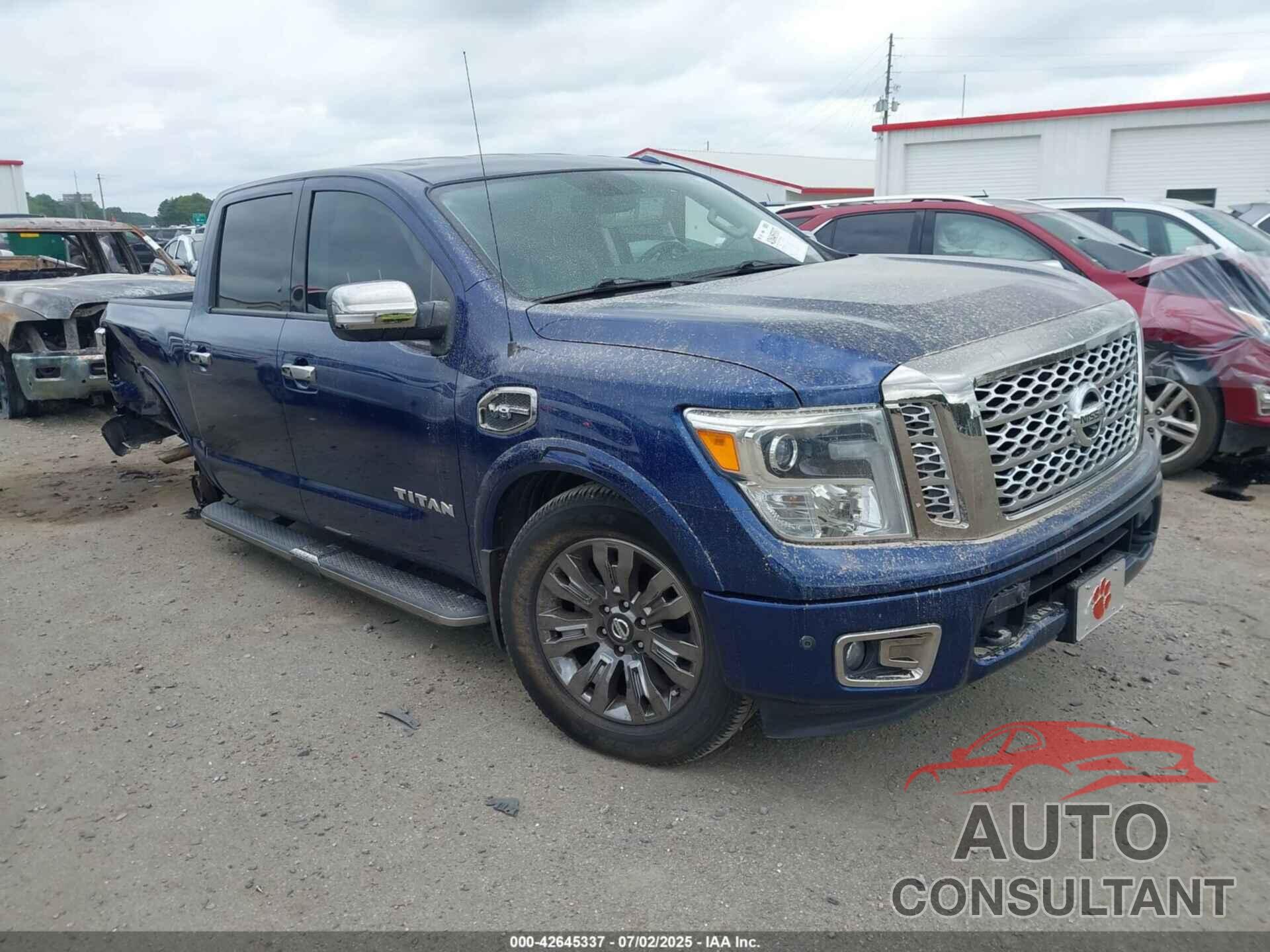 NISSAN TITAN 2017 - 1N6AA1E62HN503240