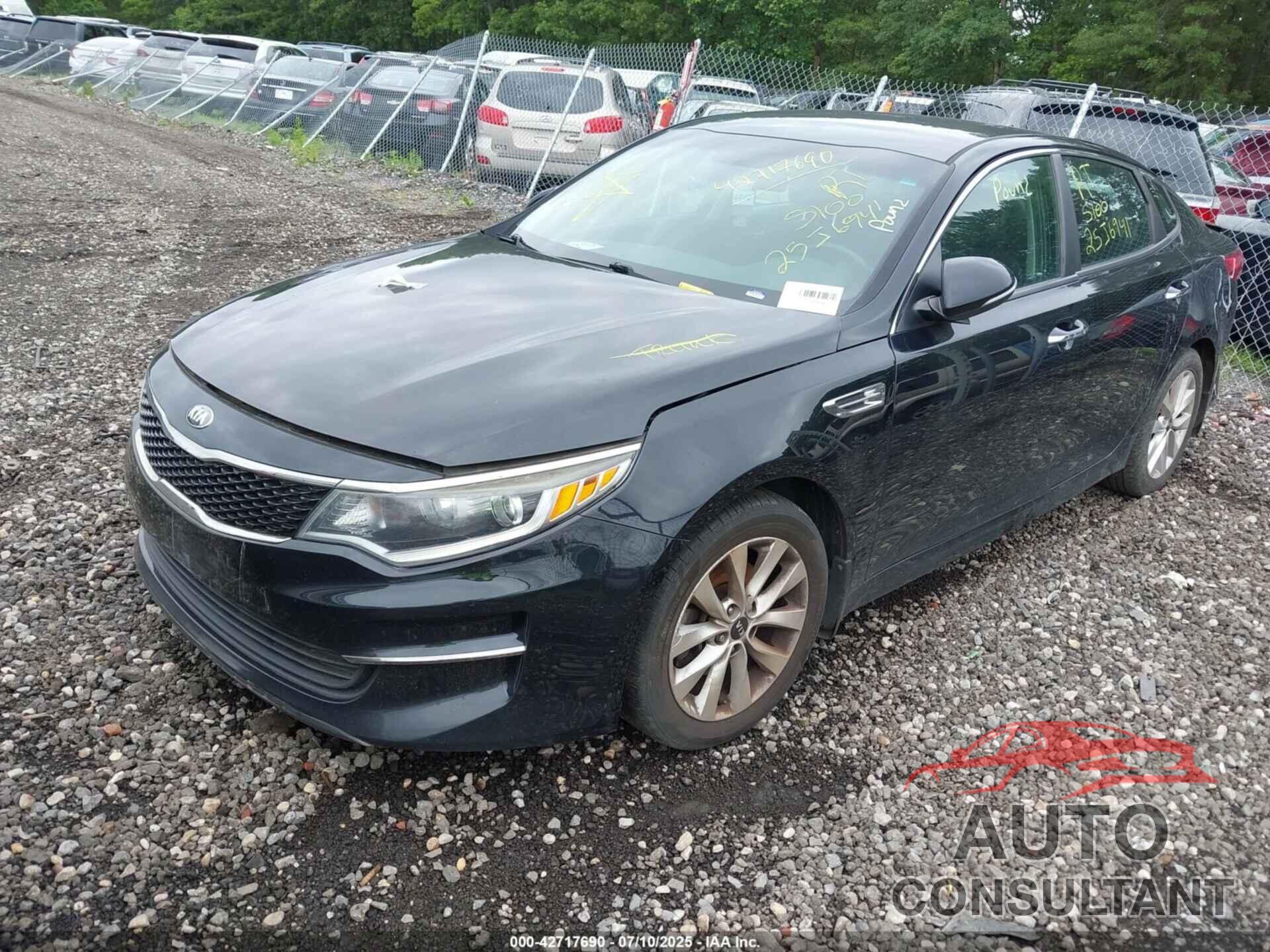 KIA OPTIMA 2016 - 5XXGT4L34GG103594